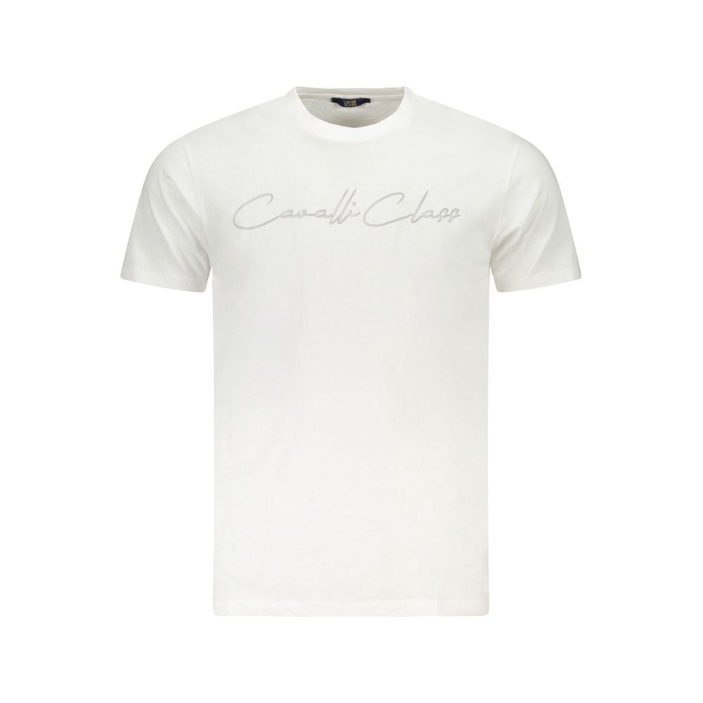 White Cotton Mens TShirt
