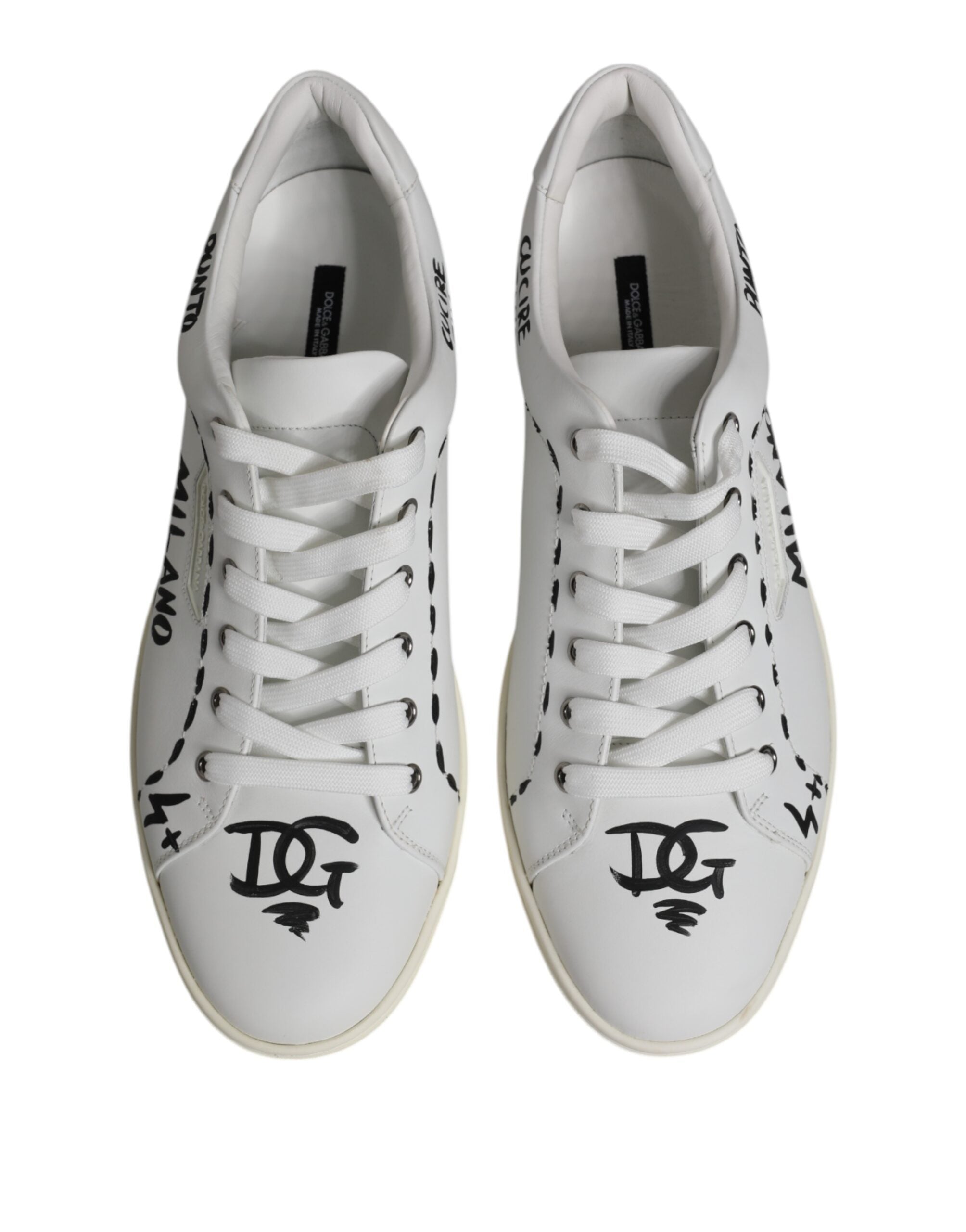 White London Calf Leather Men Sneakers Shoes