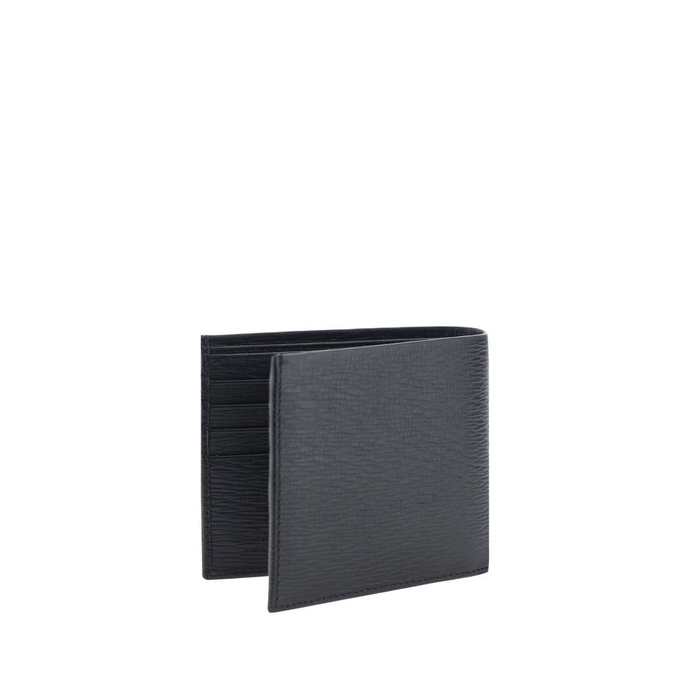 Black Calf Leather Bos Taurus Wallet