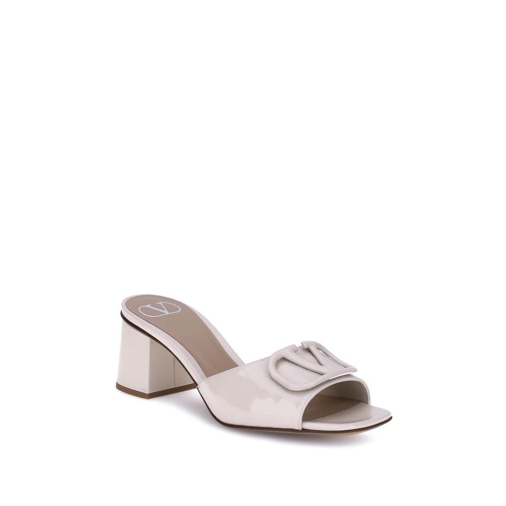 Cream Calf Leather Bos Taurus Sandals