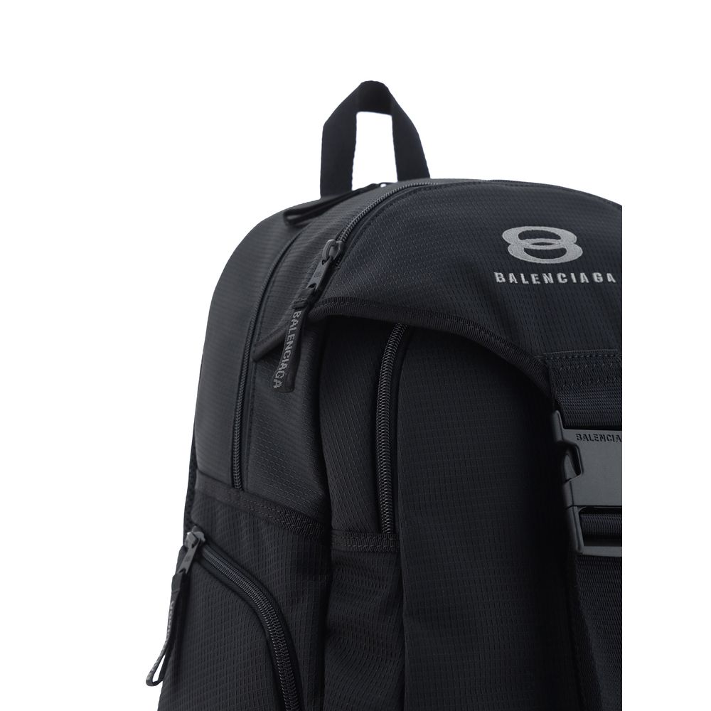 Black Polyamide Backpack
