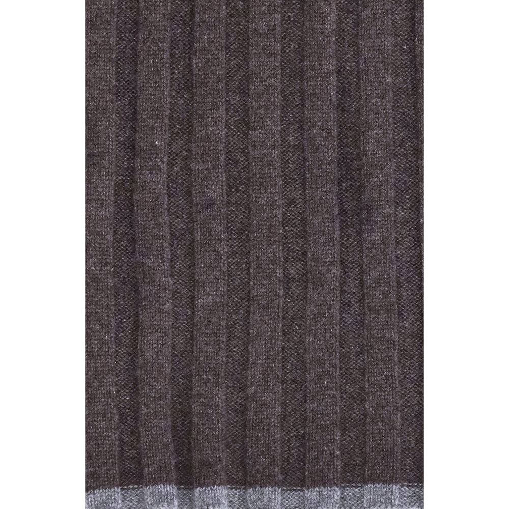 Brown Cashmere Scarf