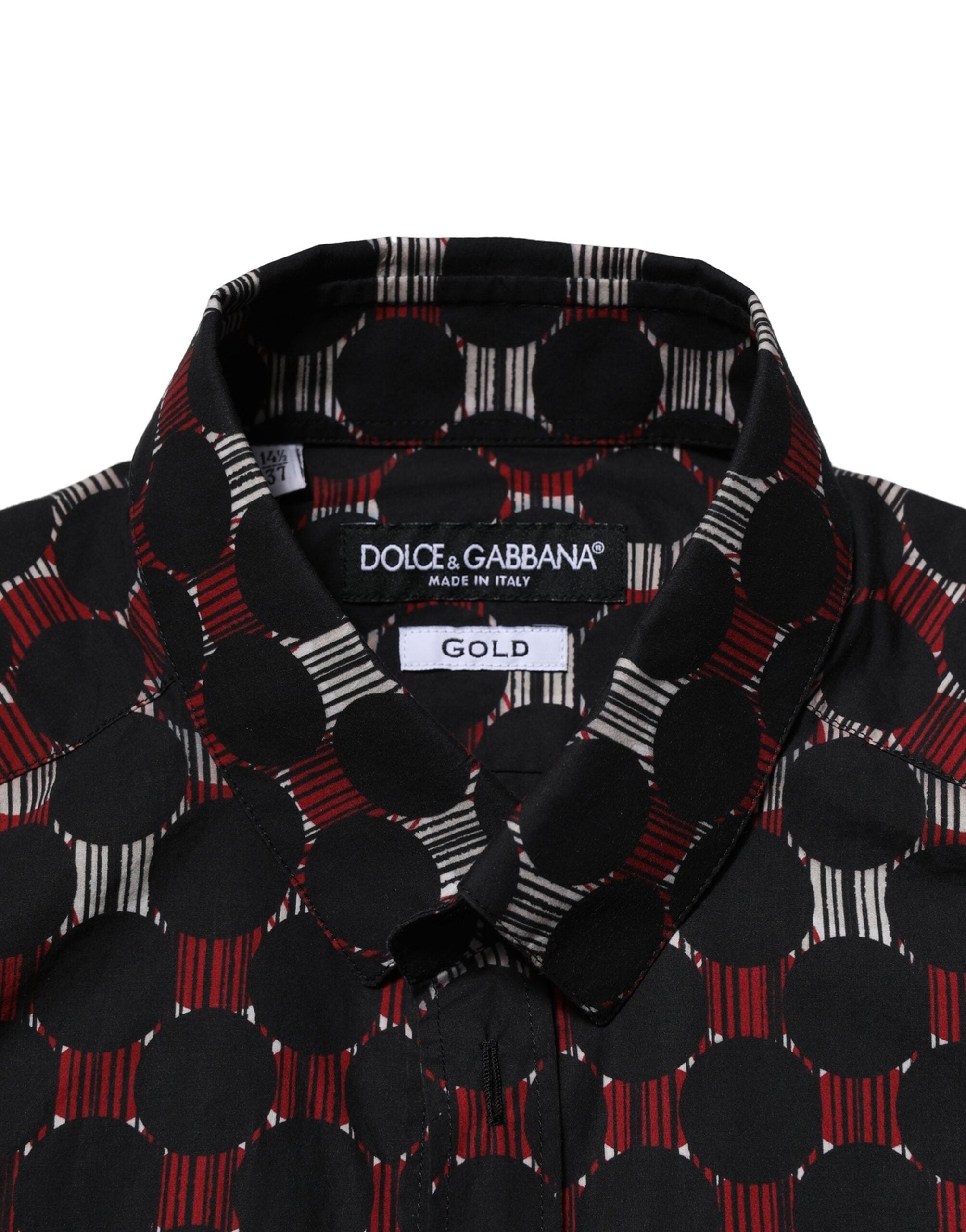 Multicolor Cotton GOLD Long Sleeves Shirt