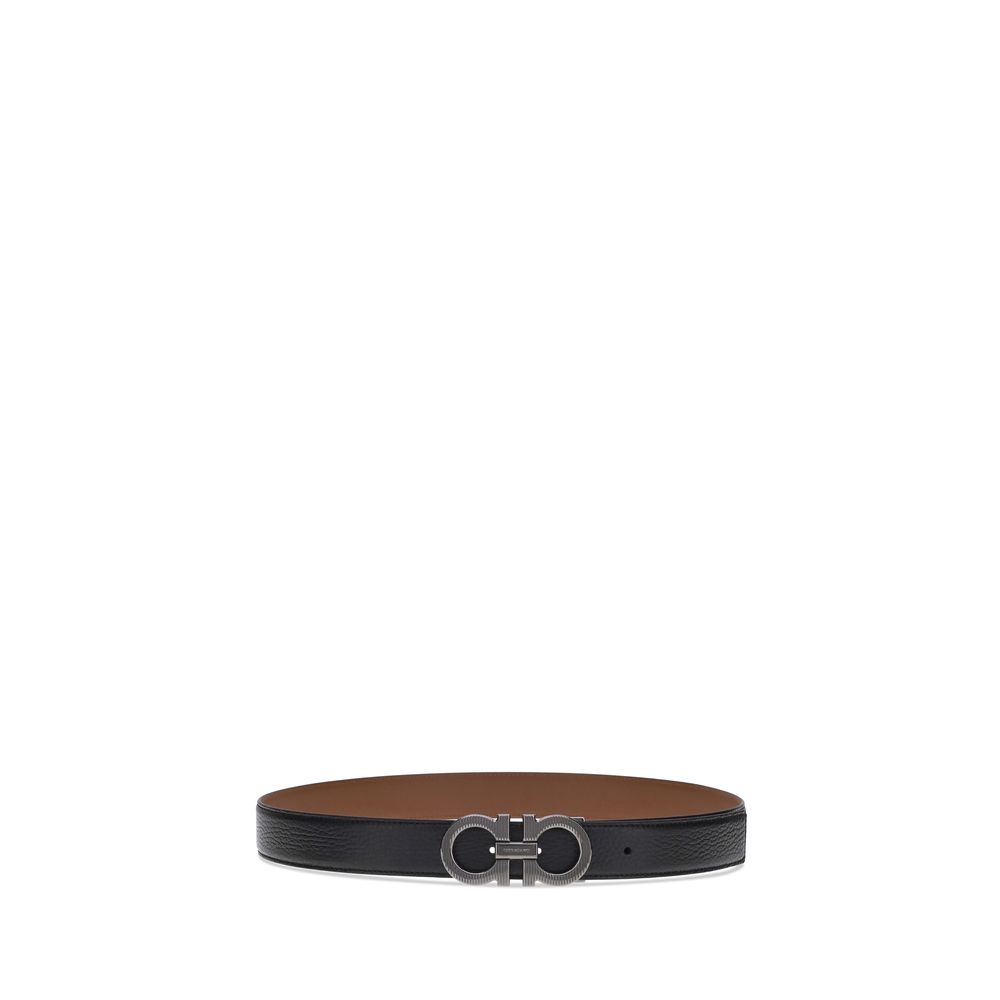 Black Calf Leather Bos Taurus Regular Belt