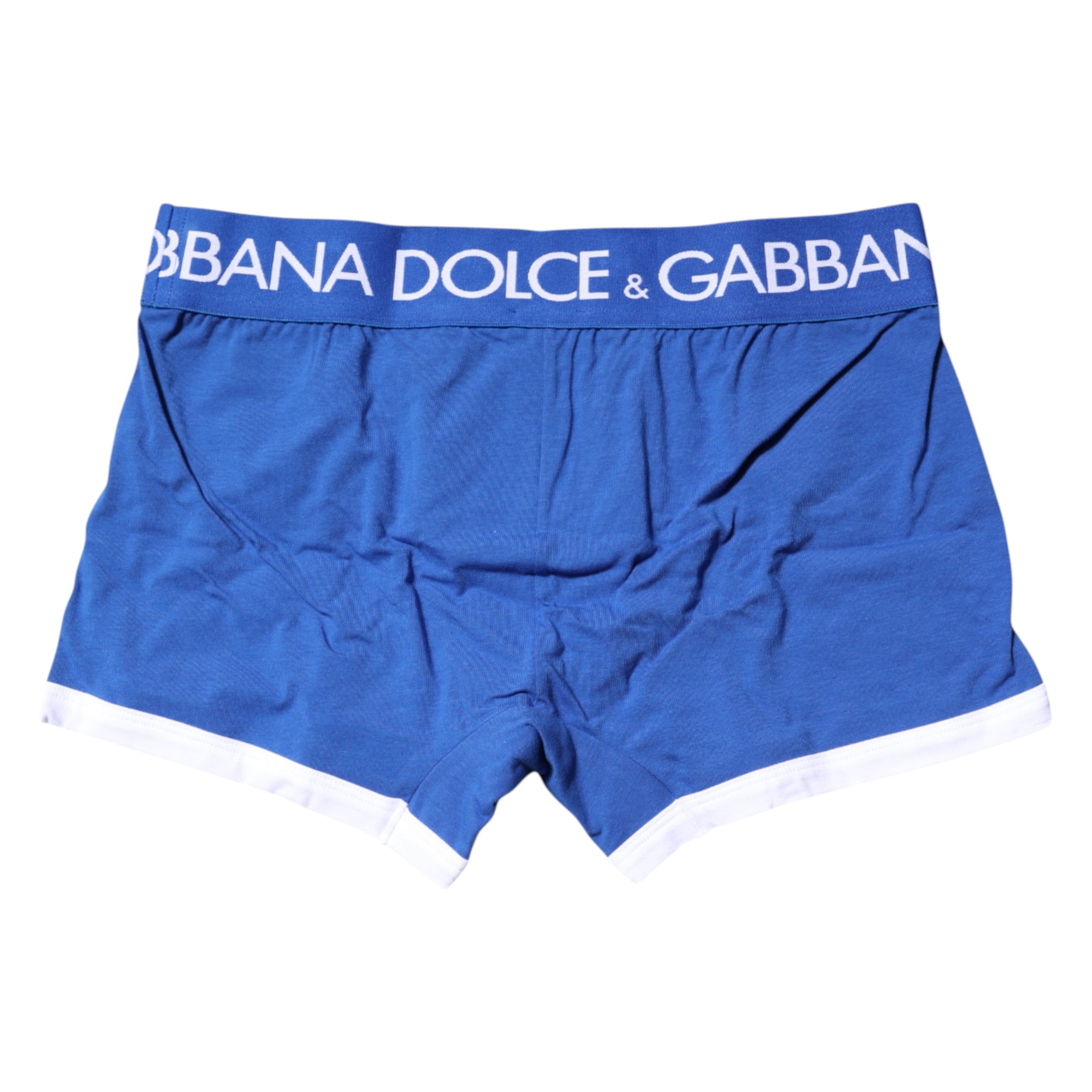 Blue Logo Waist Regular Boxer Brief Underwear