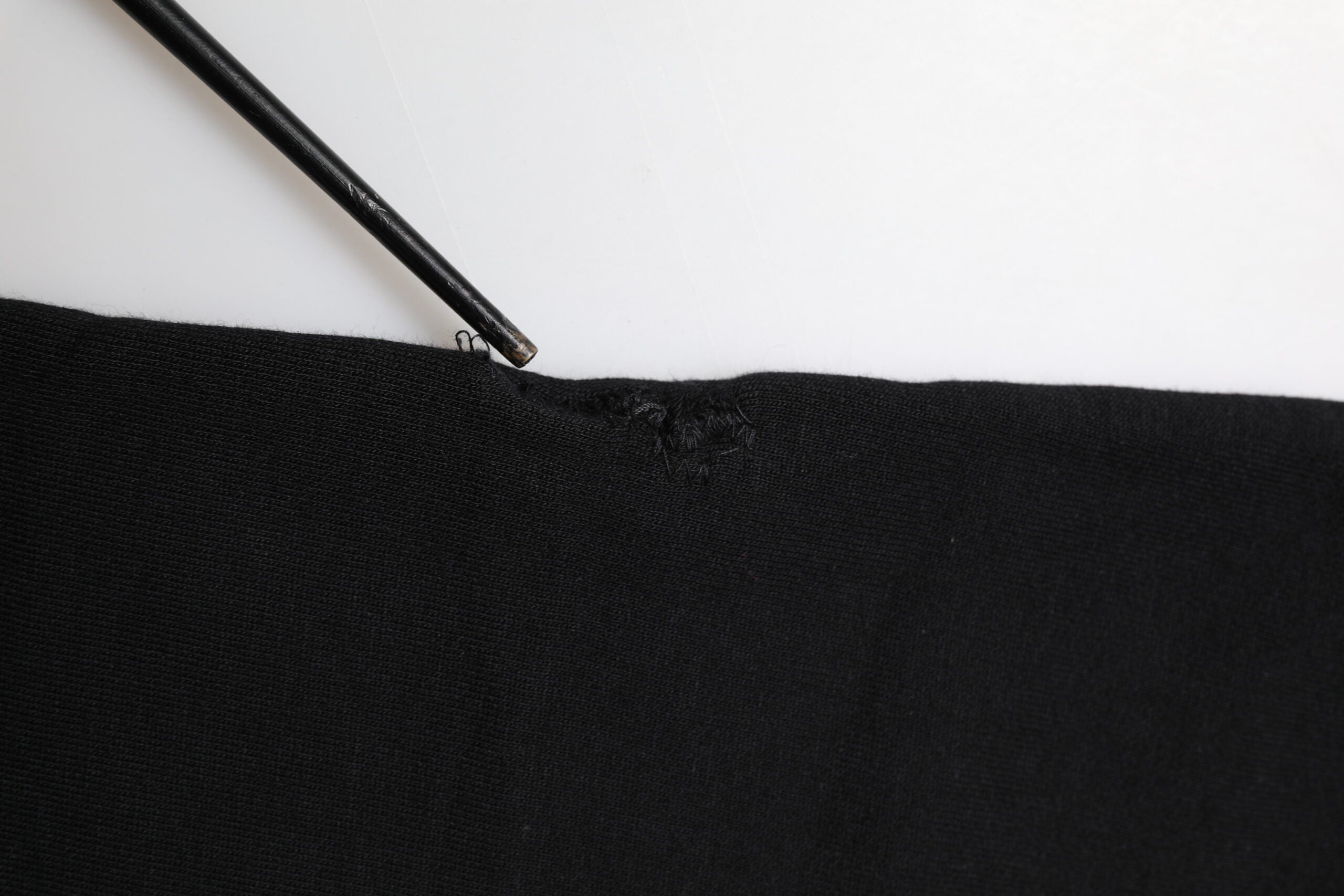 Black Cotton Crown Jogger Sweatpants Pants