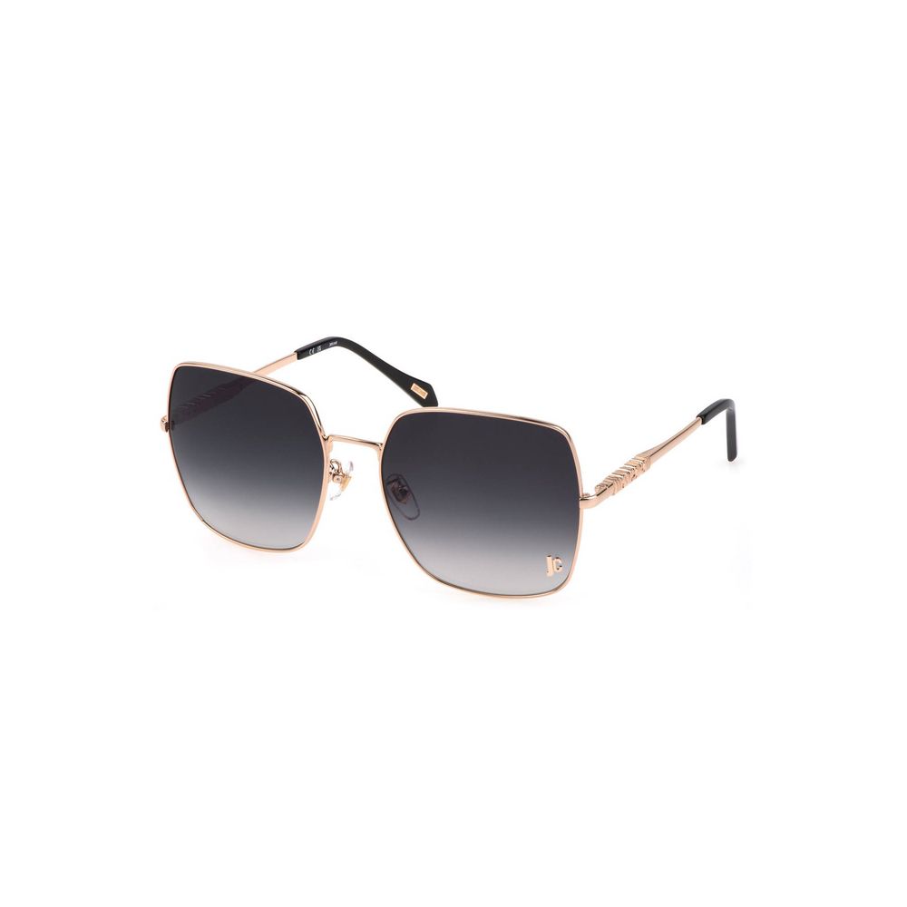 Gold Metal Women Sunglass