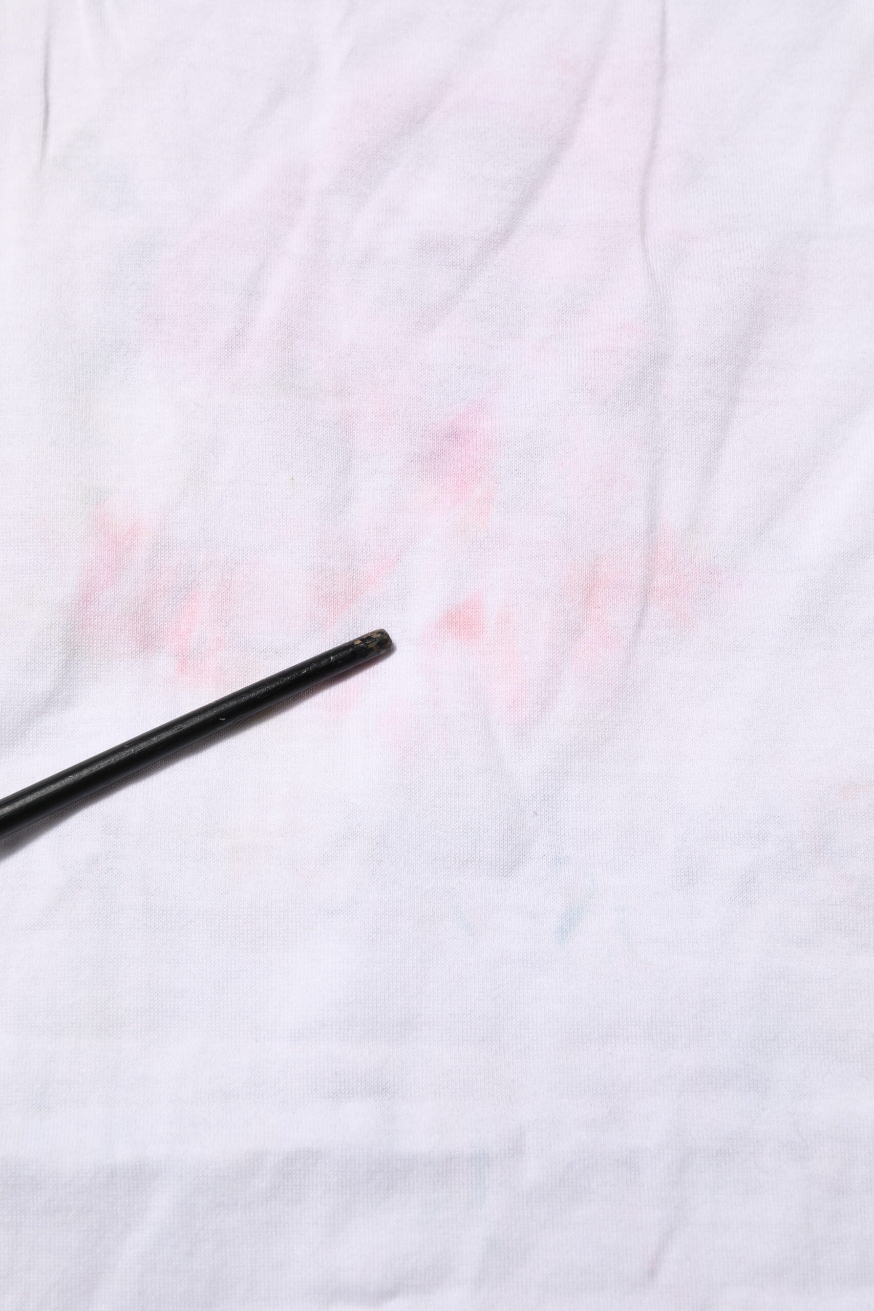 White Cotton Printed Sleeveless Round Neck Top