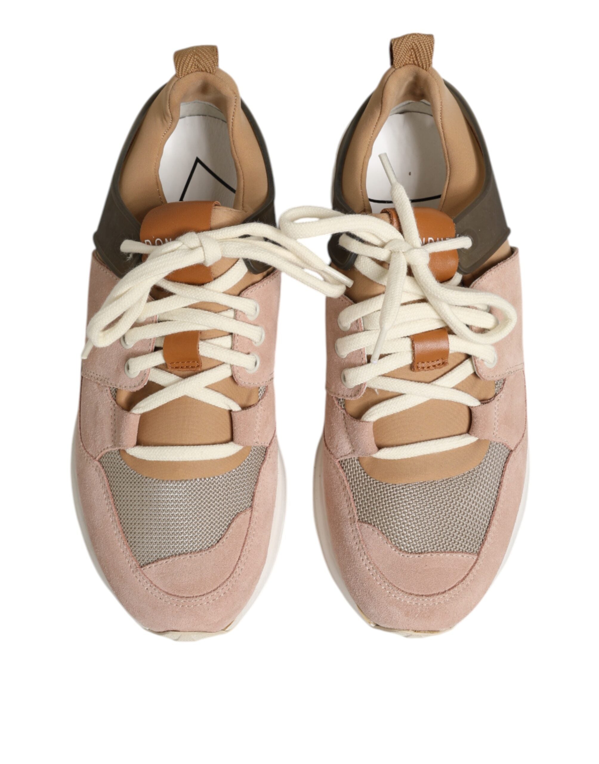 Multicolor Suede Low Top Women Sneakers Shoes