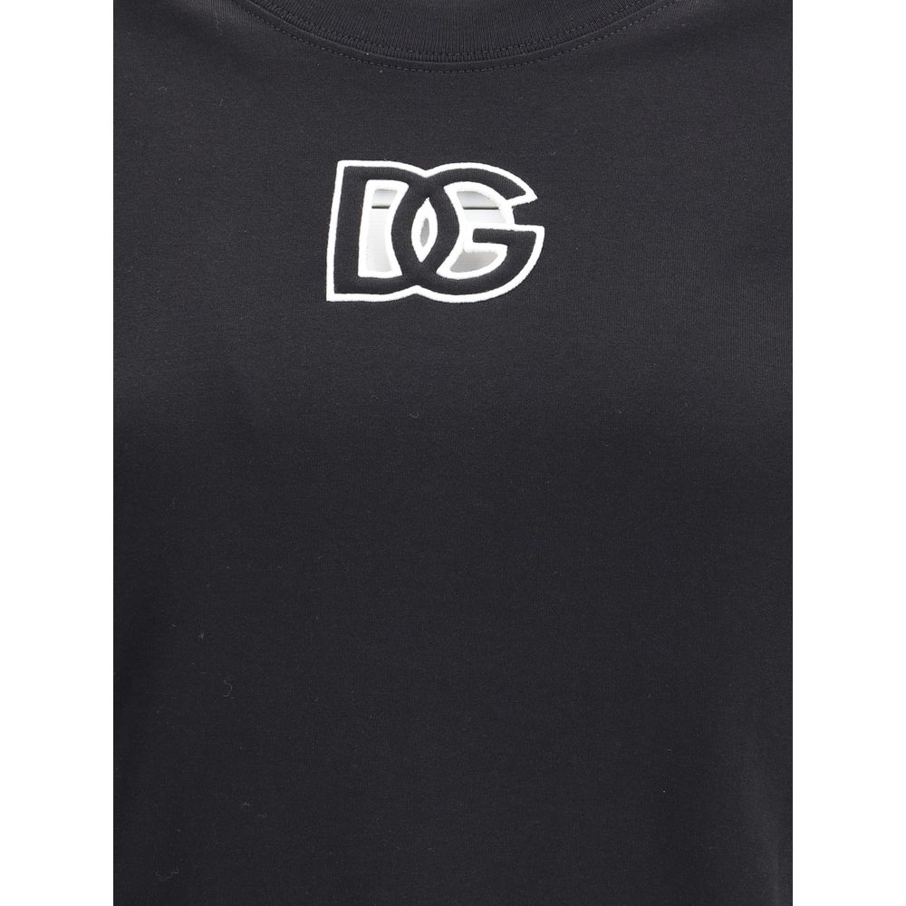 Black Cotton T-Shirt