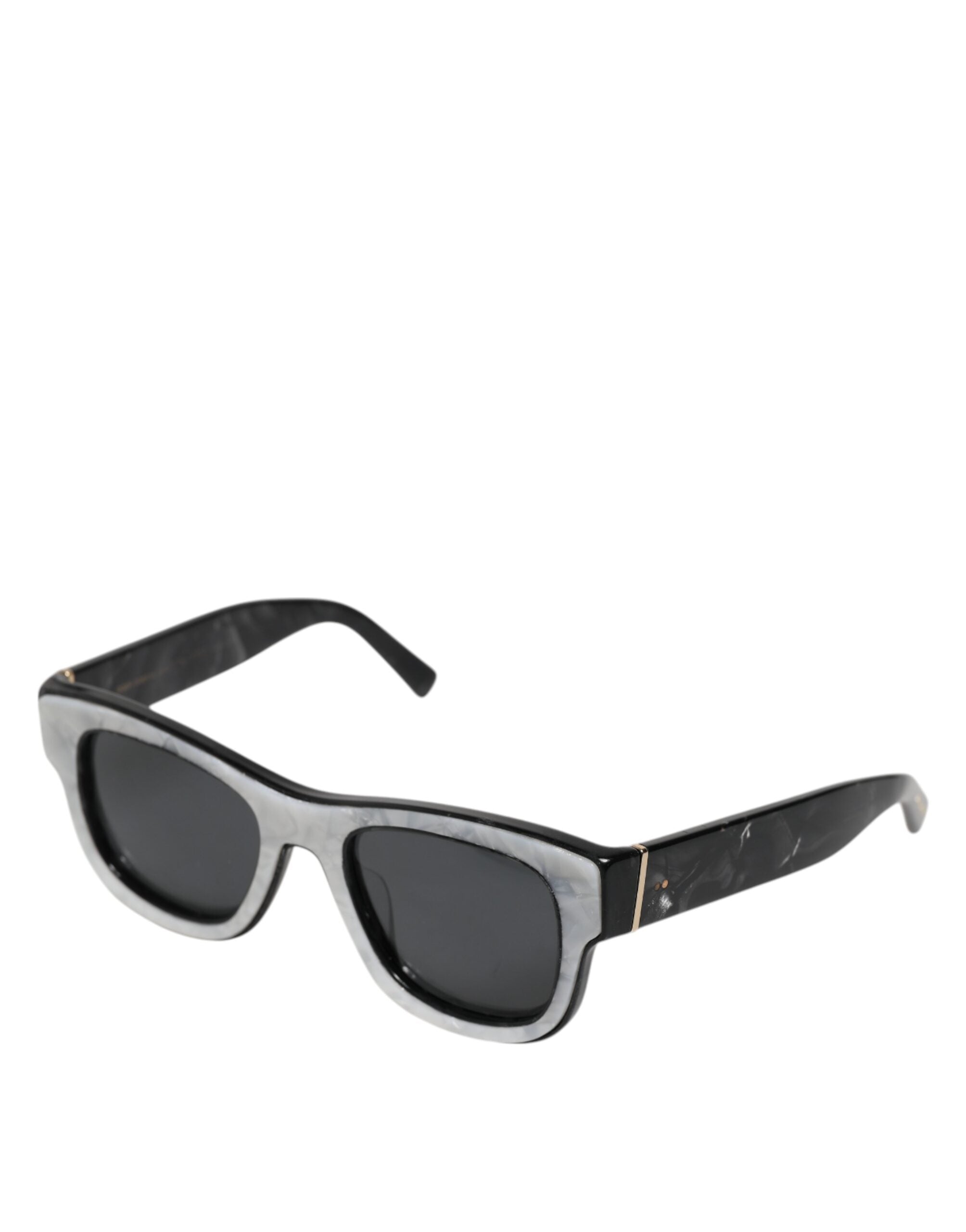 Pearl White Acetate Frame Domenico Shade Sunglasses