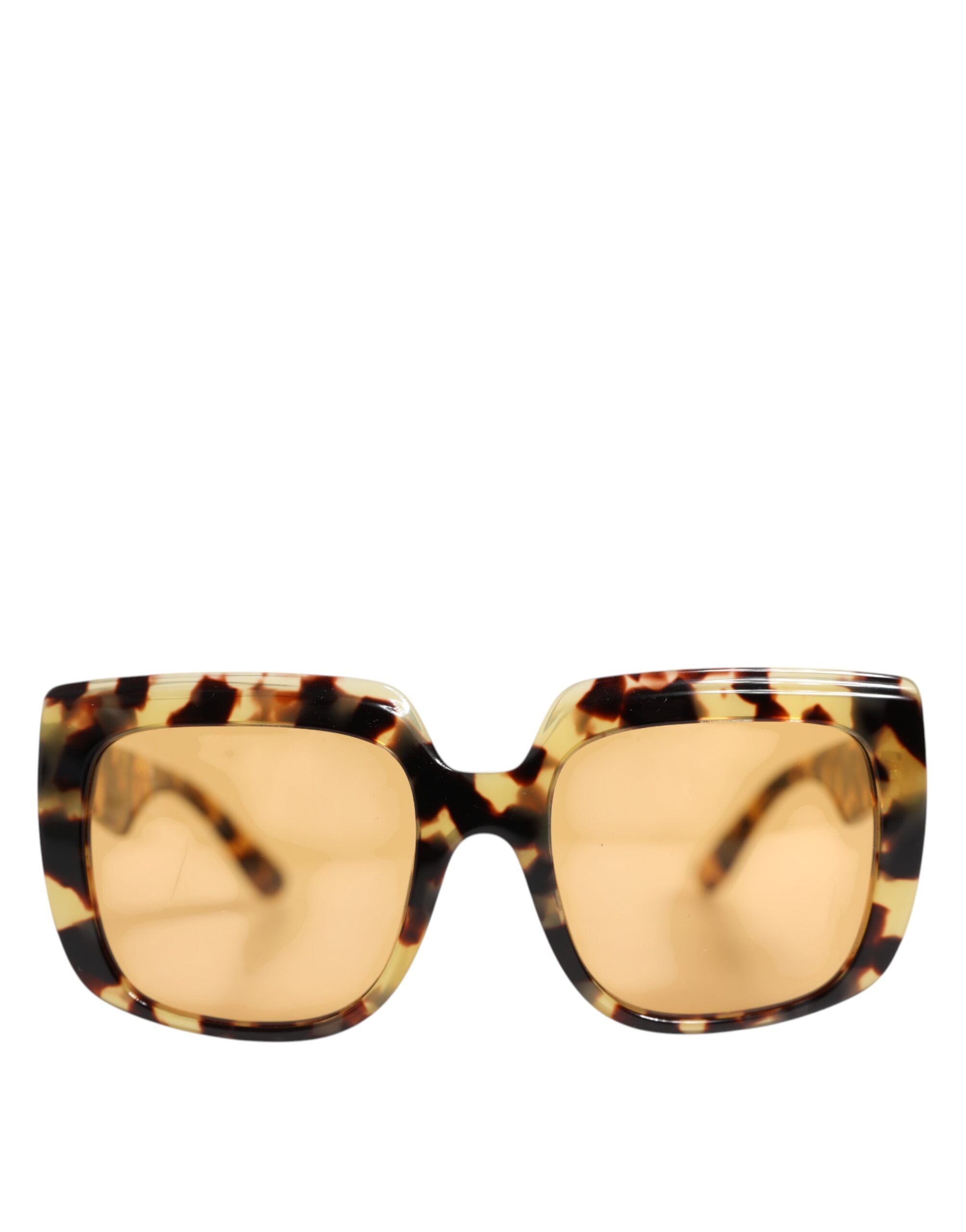 Black Yellow Havana Leopard Square Shades Sunglasses