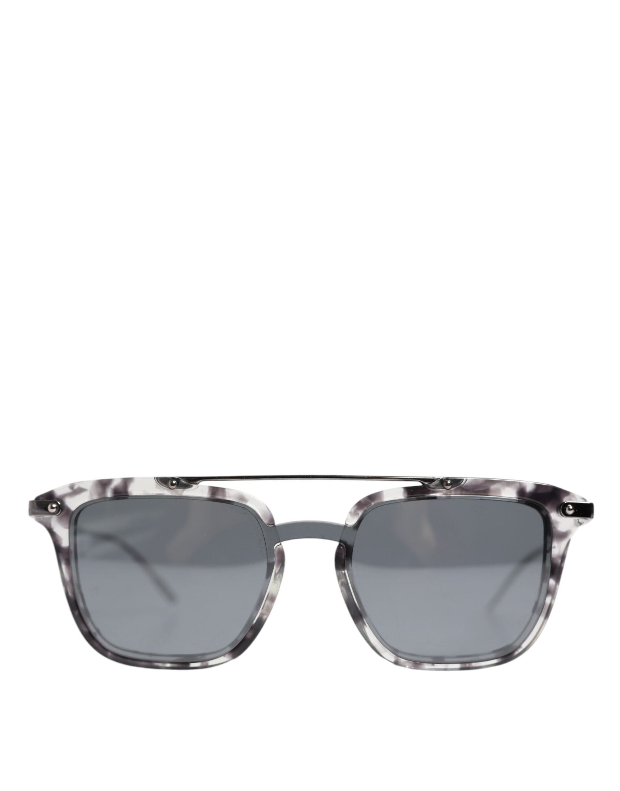 Gray Havana Acetate Square DG4327 Eyewear Sunglasses