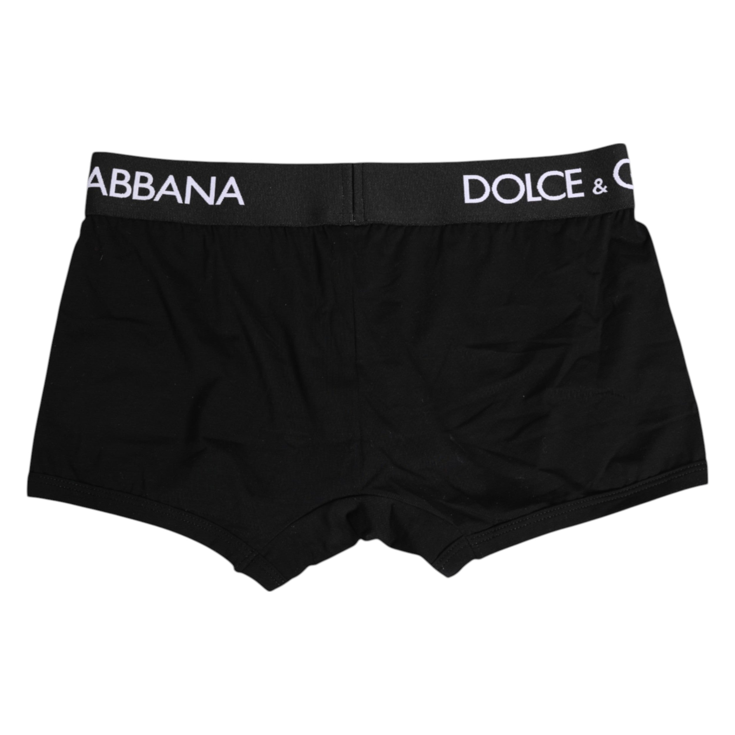 Black Cotton Stretch Regular Boxer Underwear