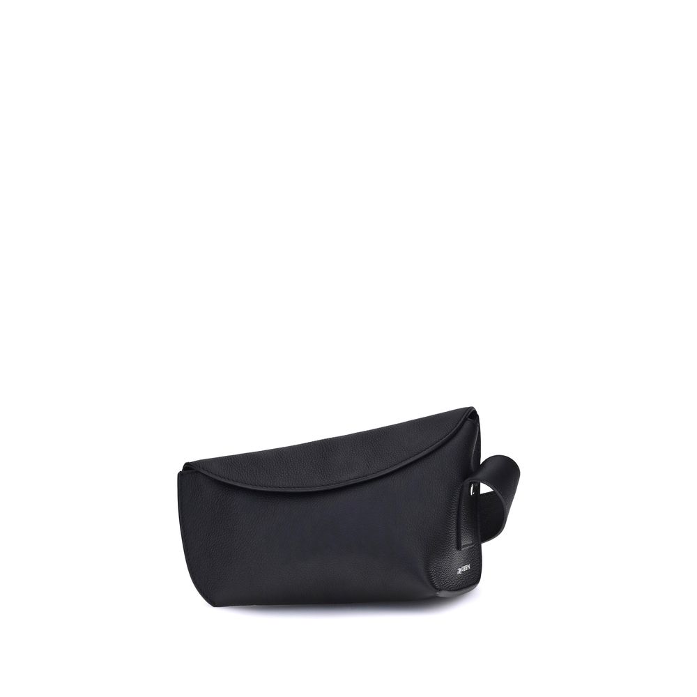 Black Calf Leather Bos Taurus Shoulder Bag