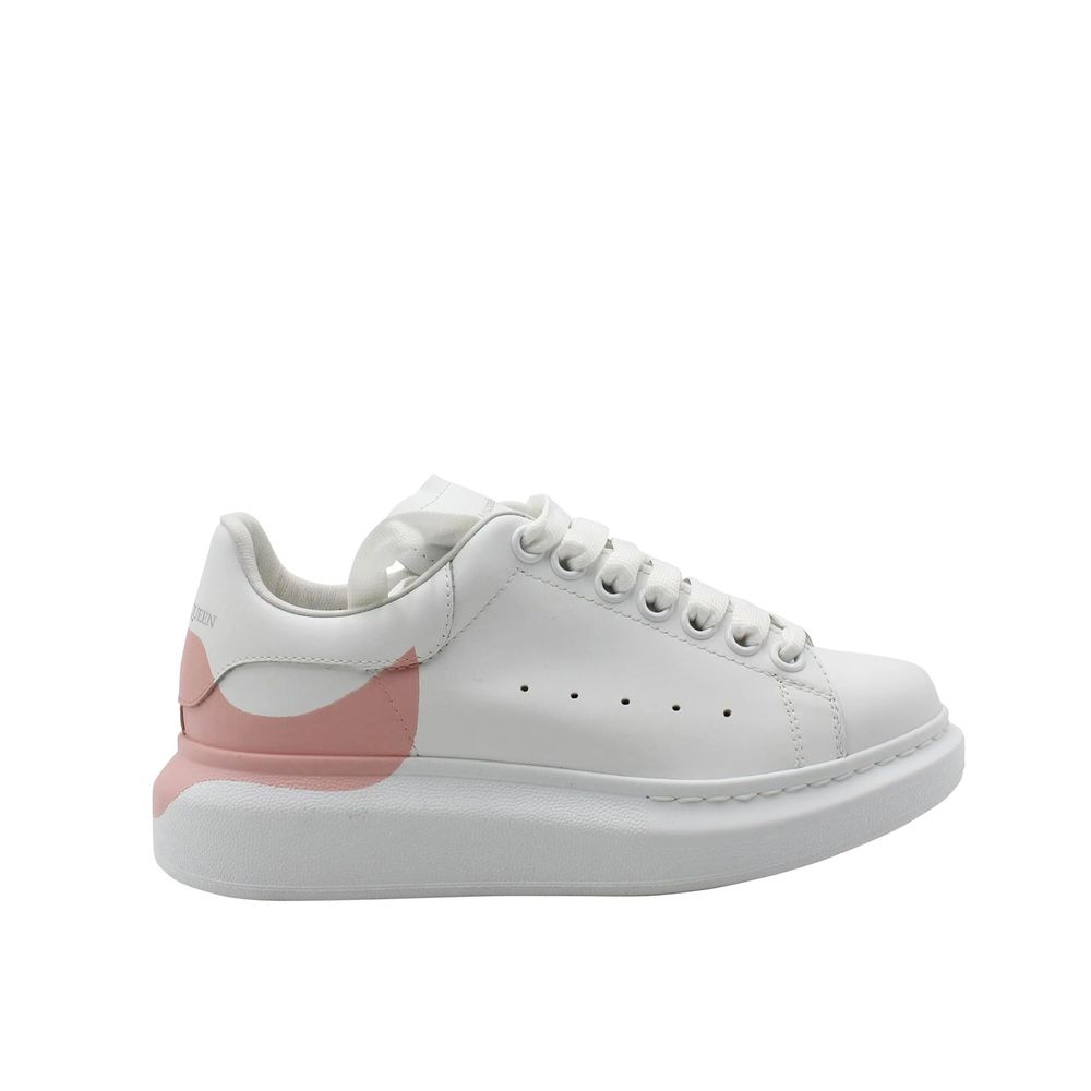 White Calfskin Chunky Sneakers