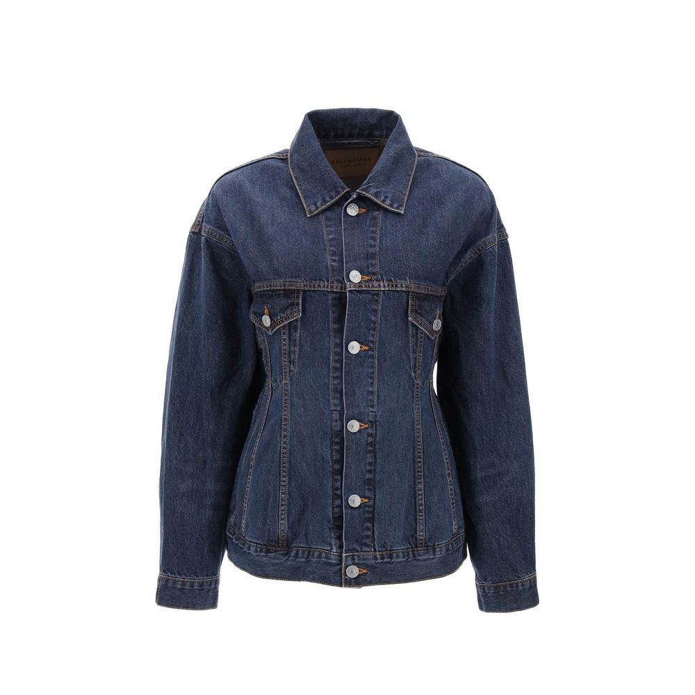 Blue Cotton Denim Jacket