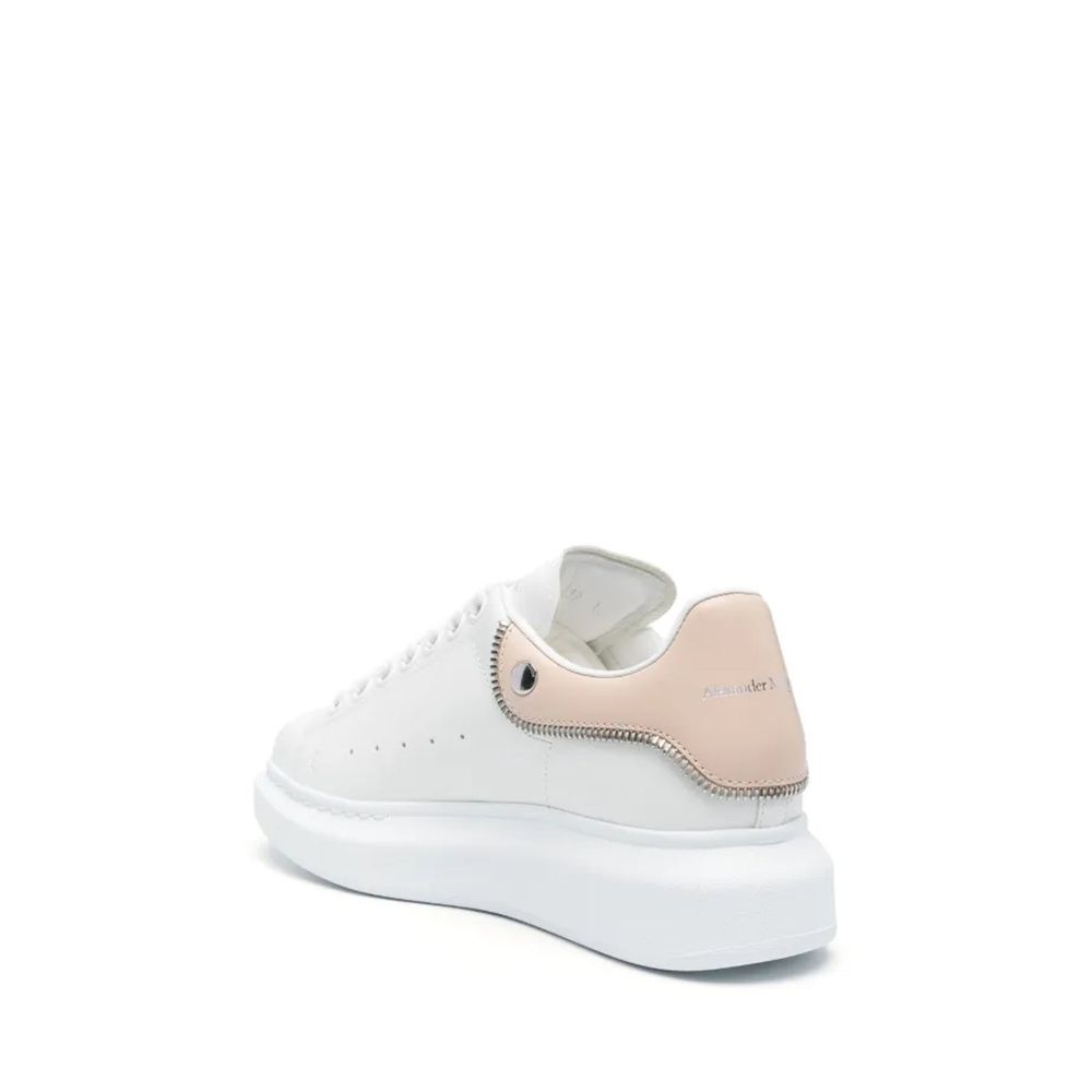 White Calfskin Chunky Sneakers