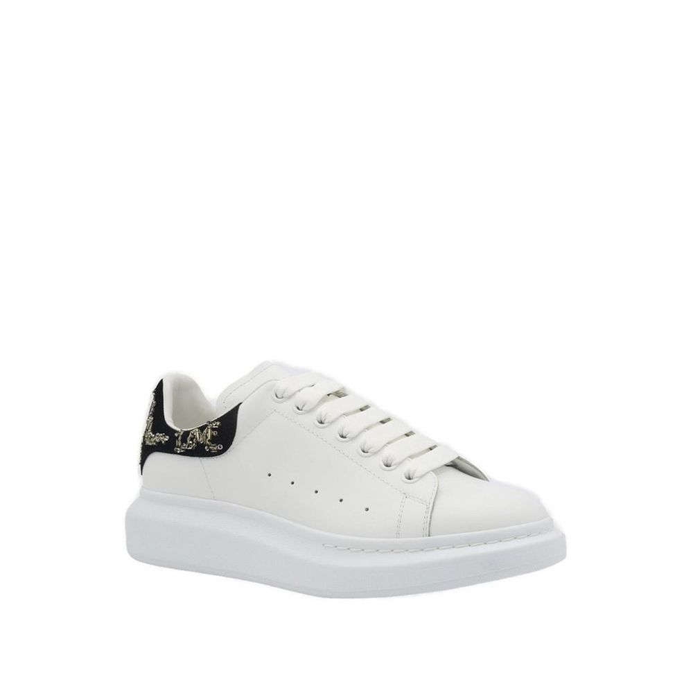 White Calfskin Chunky Sneakers