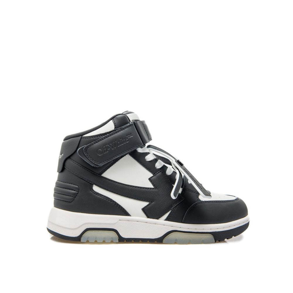 Black Calfskin Athletic Sneakers