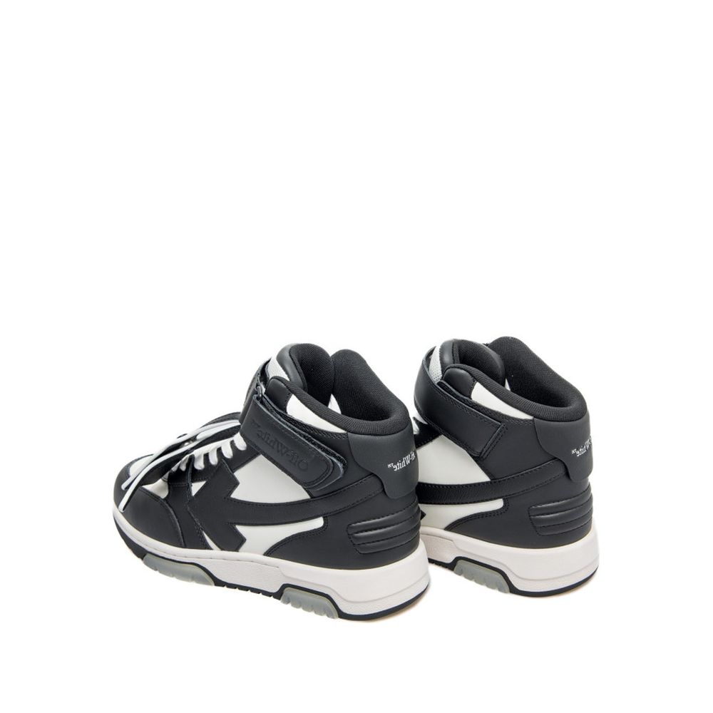 Black Calfskin Athletic Sneakers