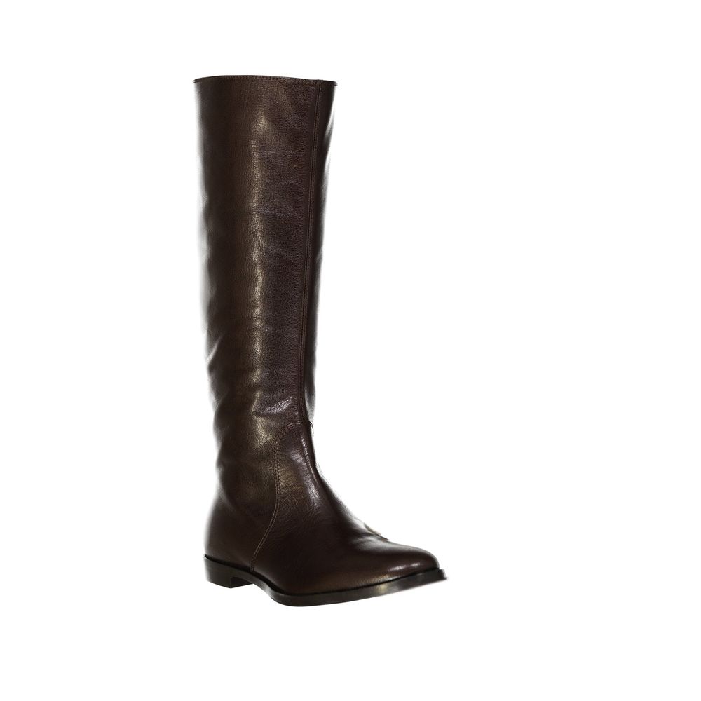 Brown Calfskin Boots