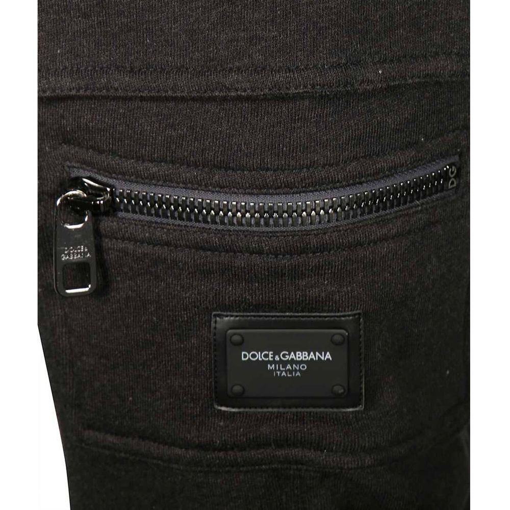 Gray Cotton Cargo Pants