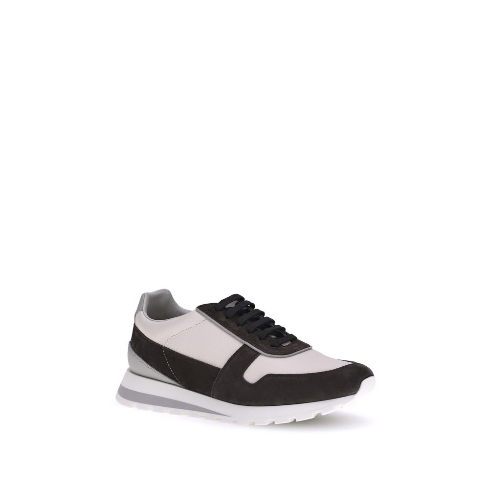Multicolor Calf Leather Bos Taurus Platform Sneakers