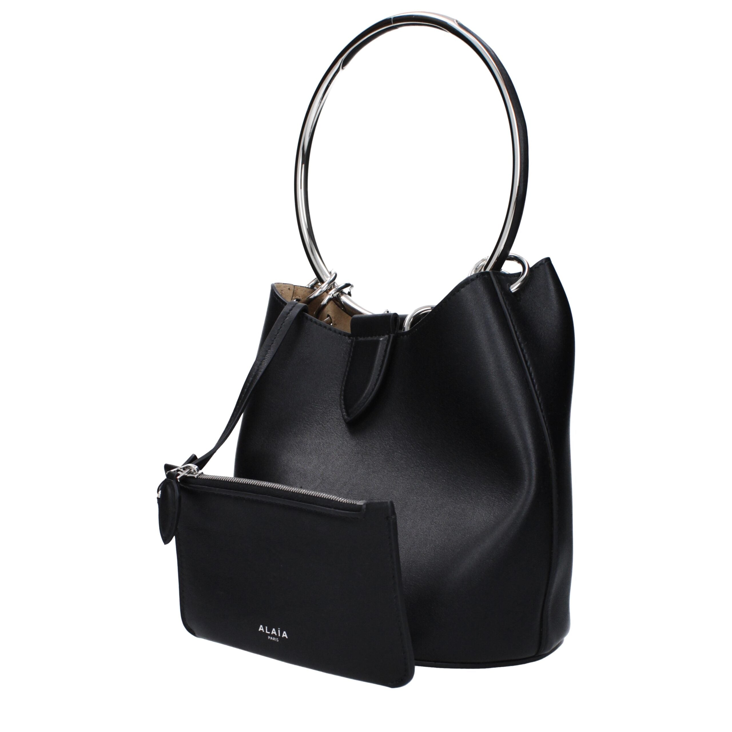 Black Leather Handbag