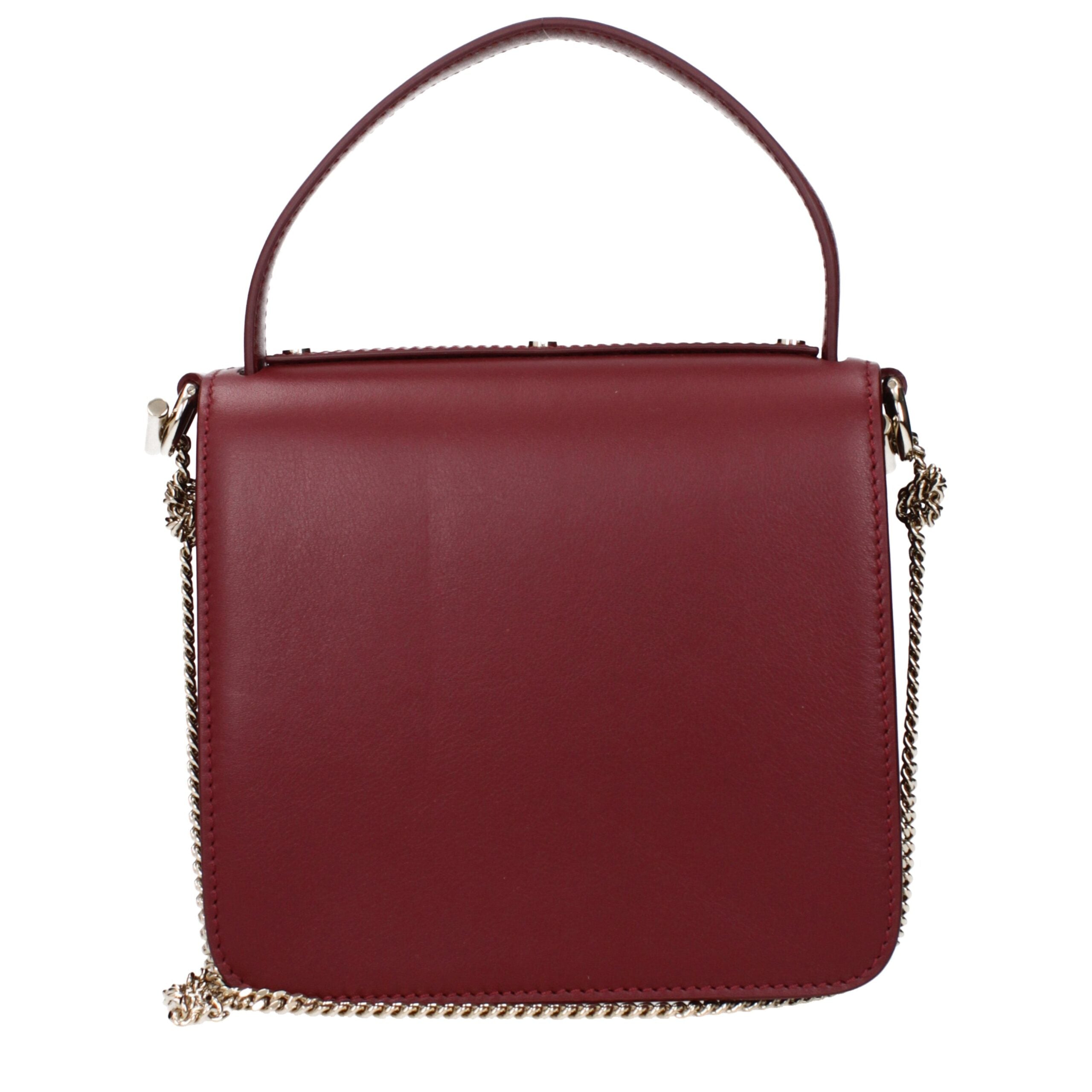 Red Leather Handbag