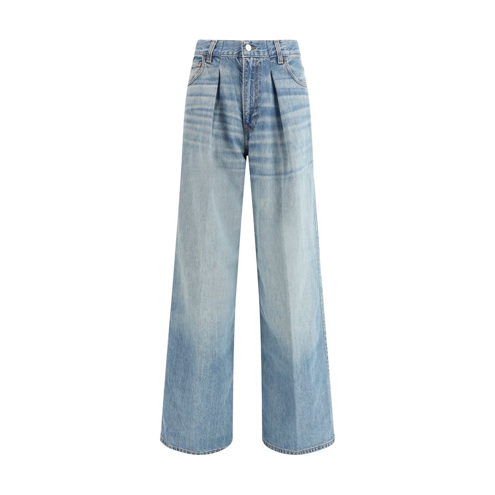 Light Blue Cotton Jeans Denim