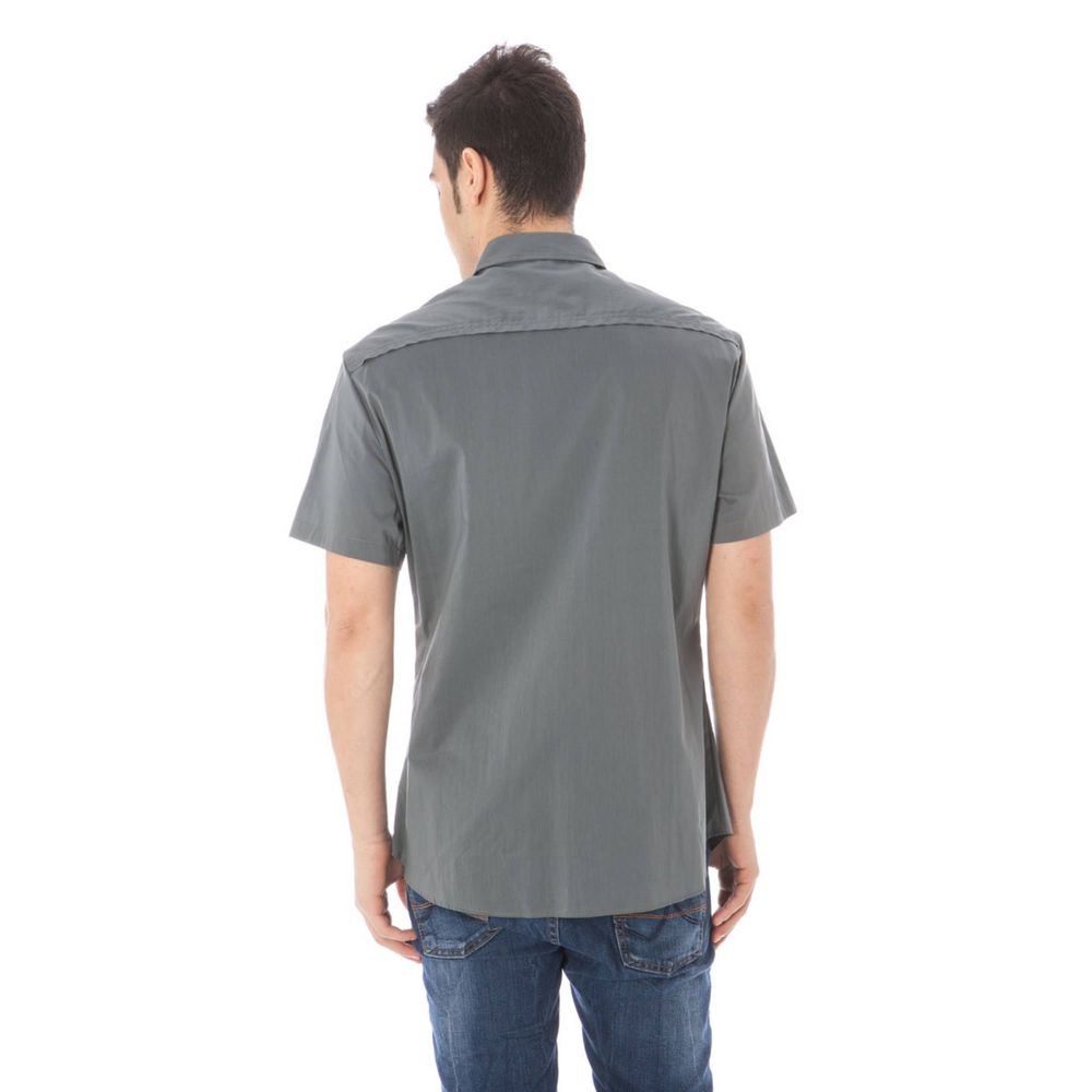 Gray Cotton Shirt