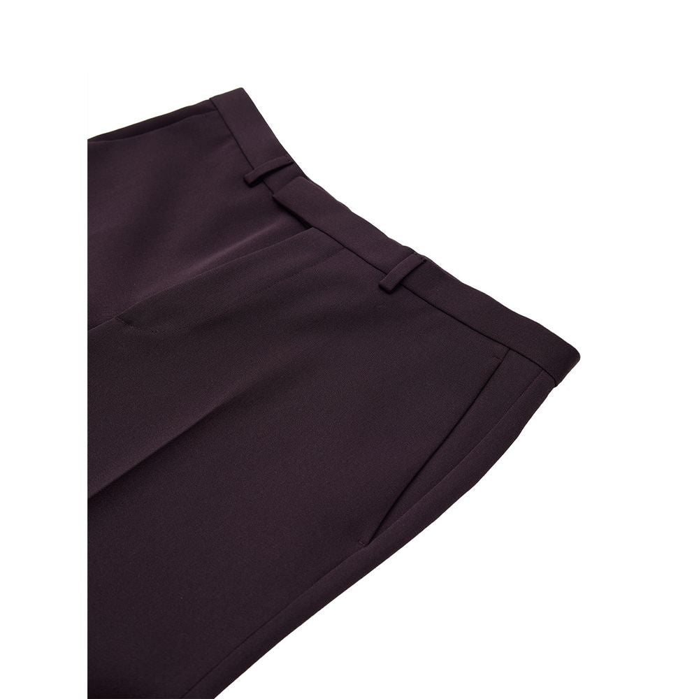 Bordeaux Wool Dress Pants