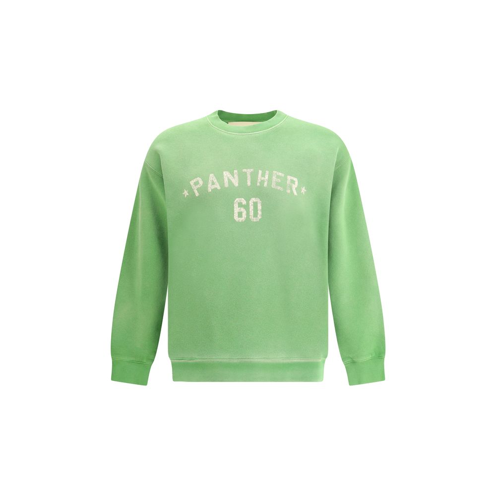Green Cotton Sweatshirt