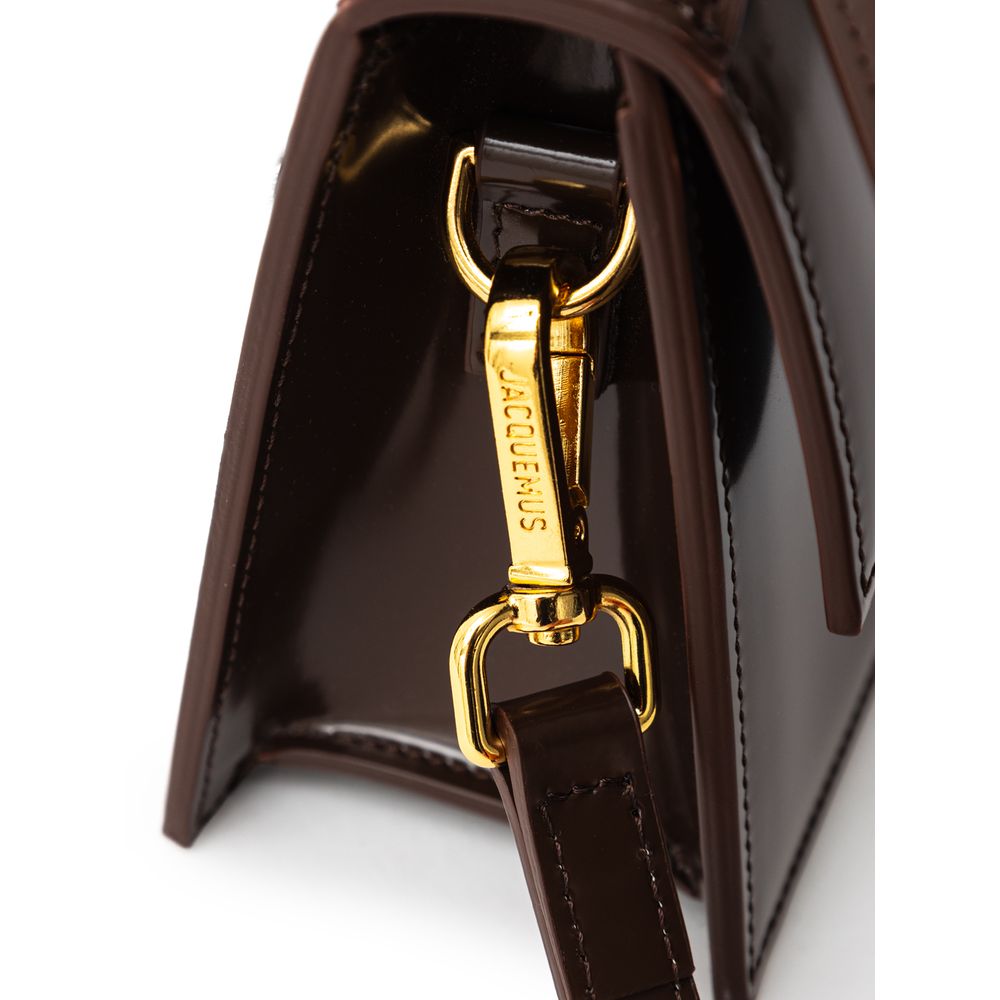Brown Leather Le Grand Bambino Handbag