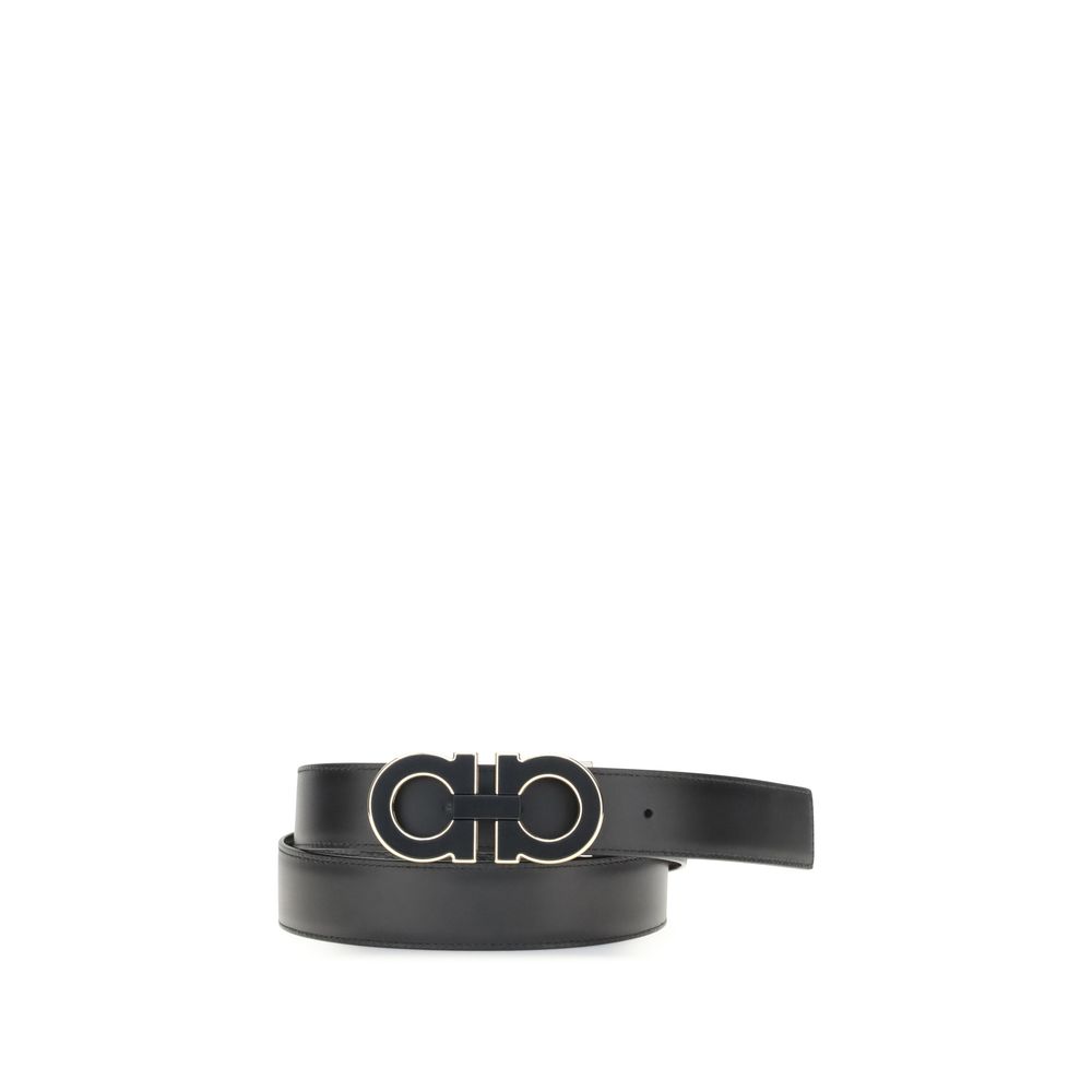Black Calf Leather Bos Taurus Regular Belt
