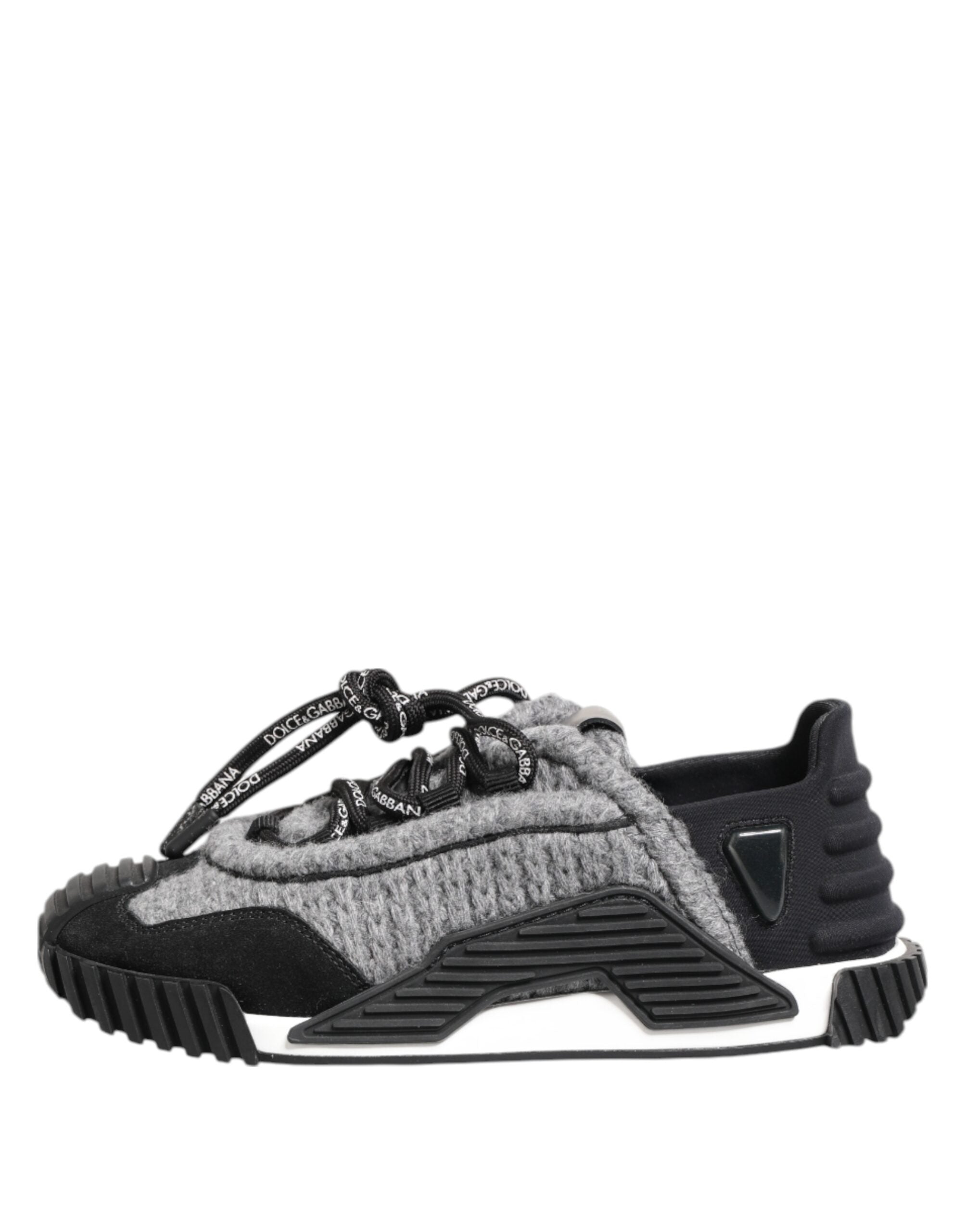 Black Gray NS1 Low Top Sneakers Shoes