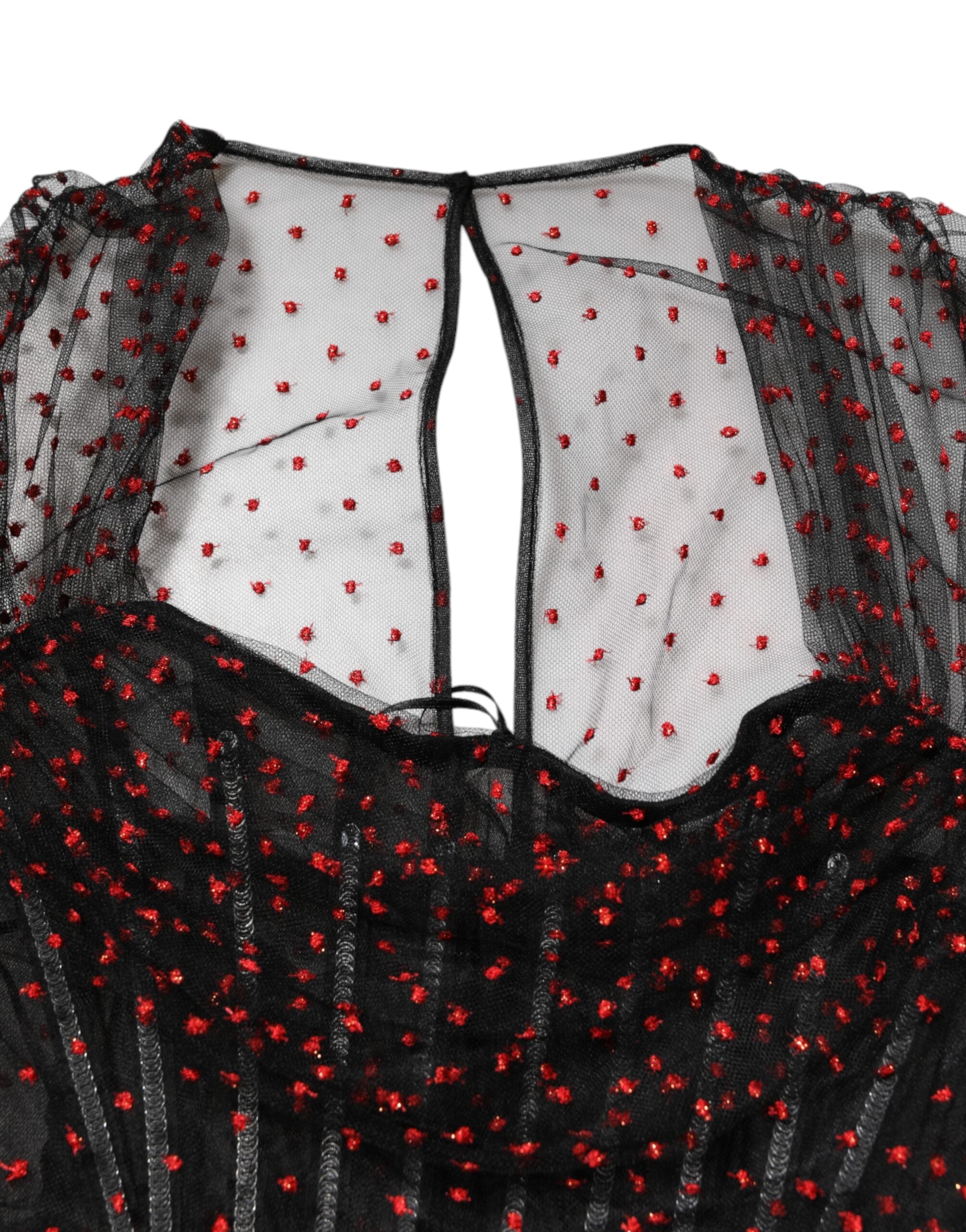 Black Lace Trim Long Sleeve Sheath Mini Dress