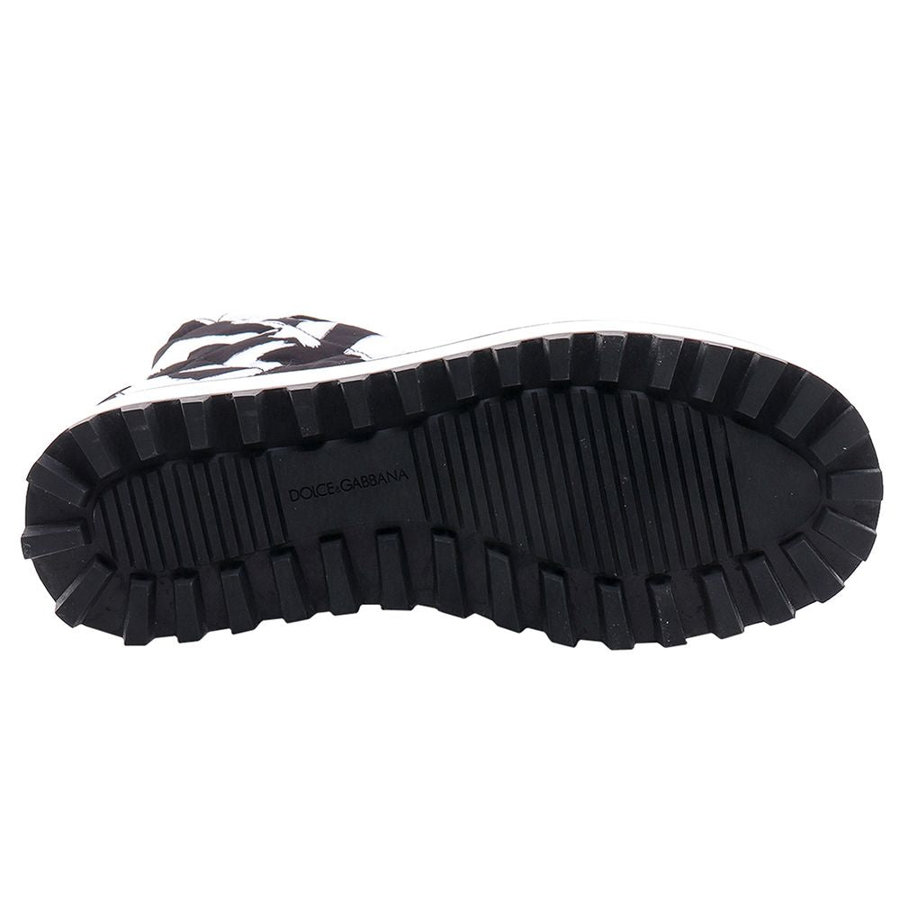 Black Nylon Men Boot