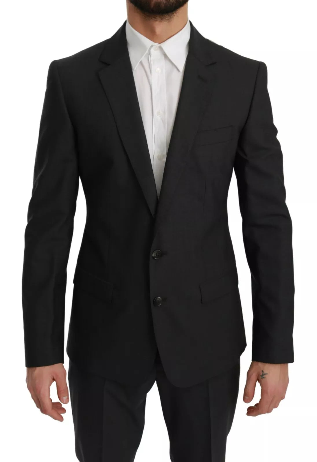 Slim Fit MARTINI Wool Gray Suit
