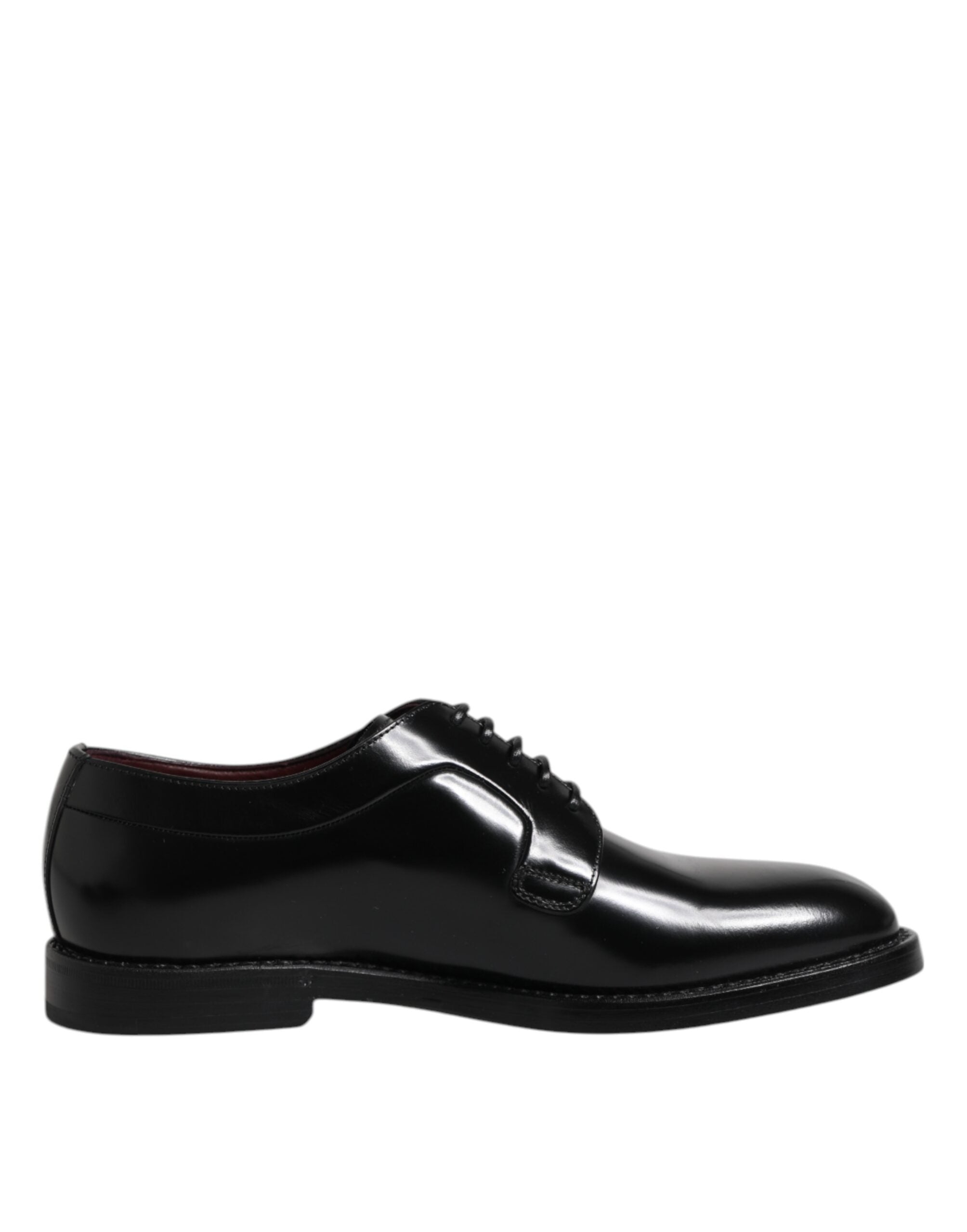 Black Calf Leather Lace Up Dress Shoes