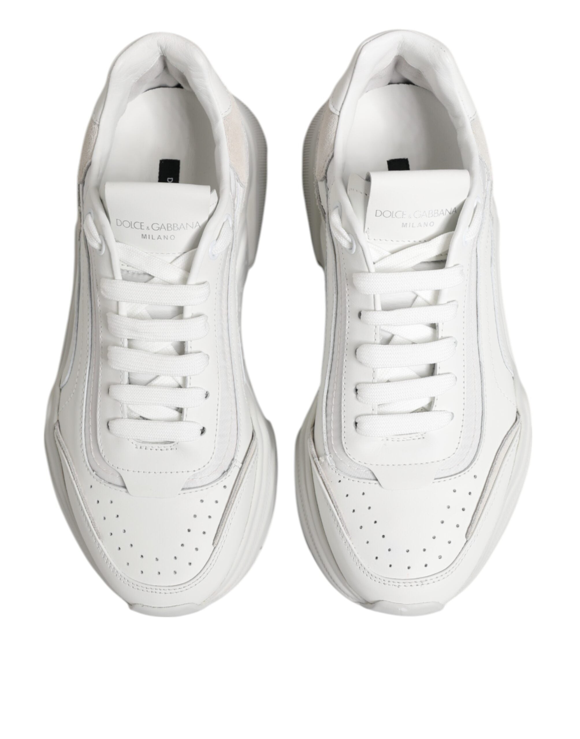 White Daymaster Low Top Men Sneakers Shoes