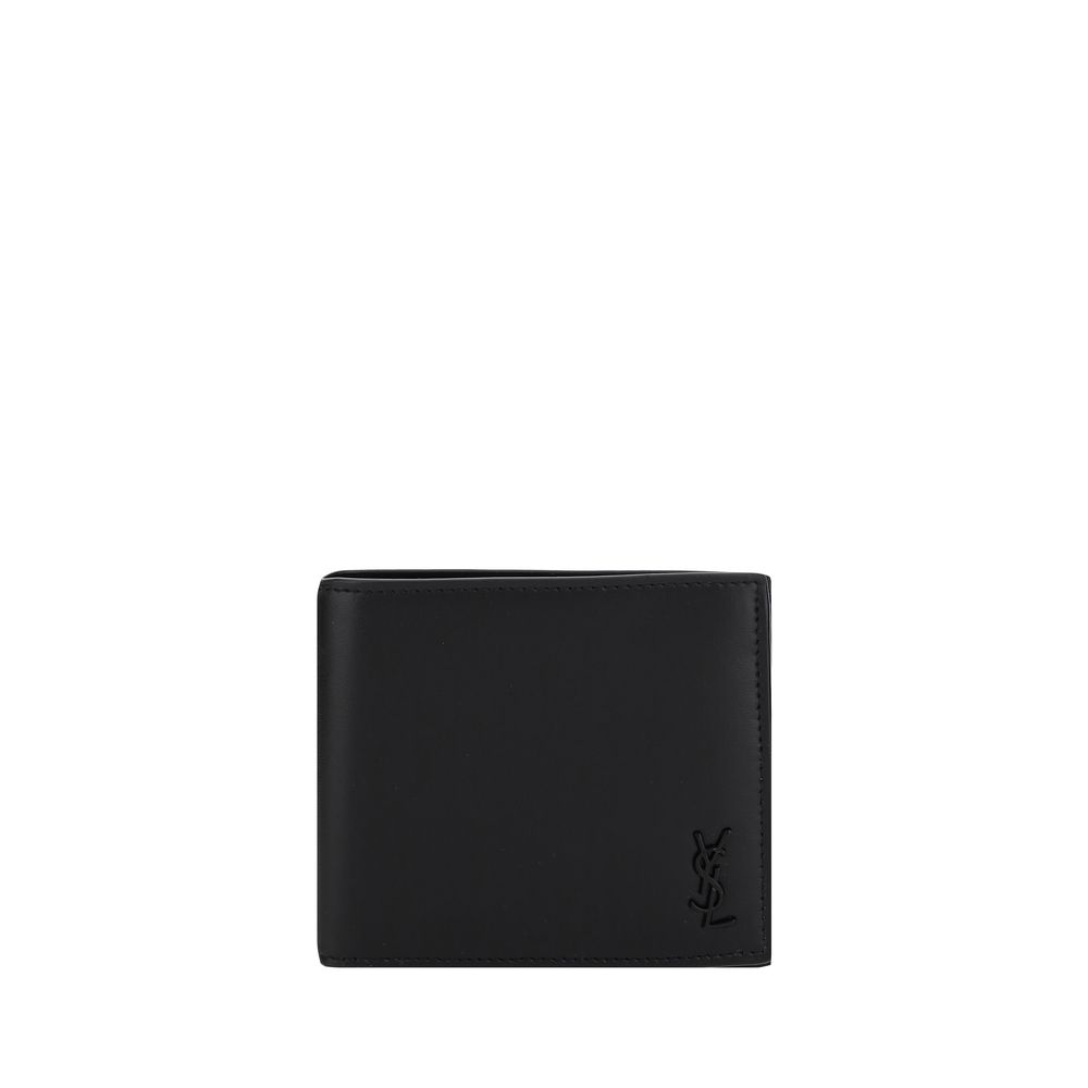 Black Calf Leather Bos Taurus Wallet