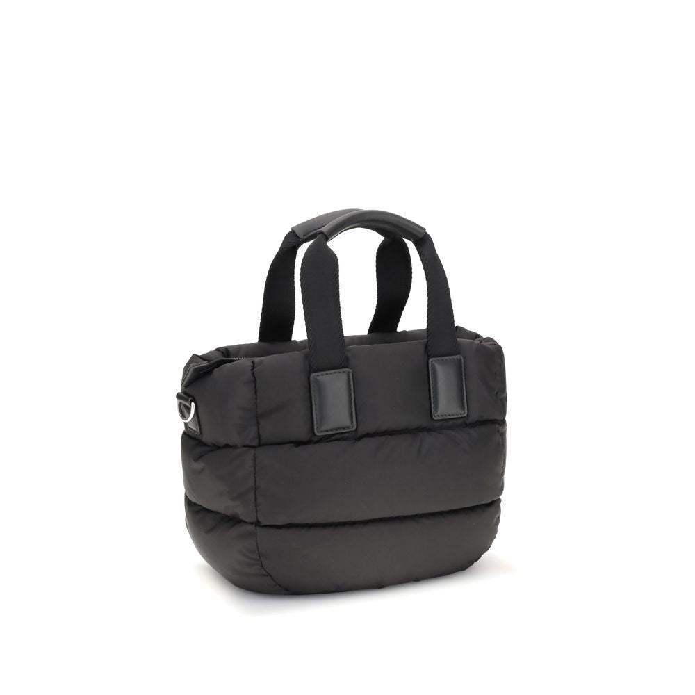 Black Polyamide Handbag