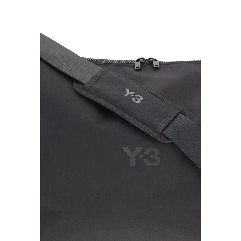 Black Polyamide Shoulder Bag