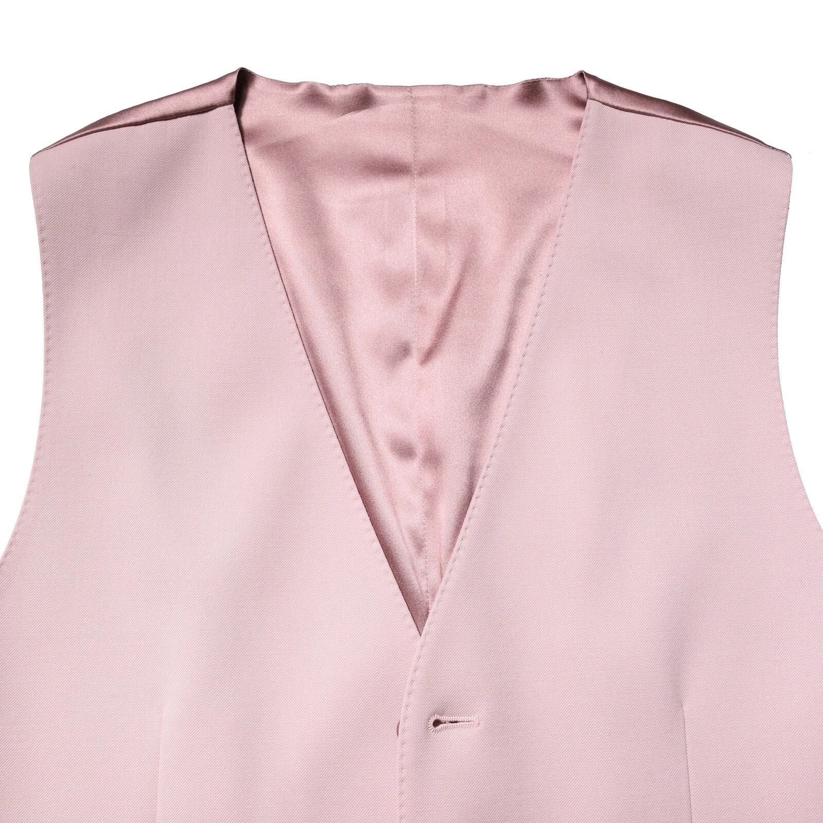 Pink Wool Dress Formal Men Waistcoat Vest