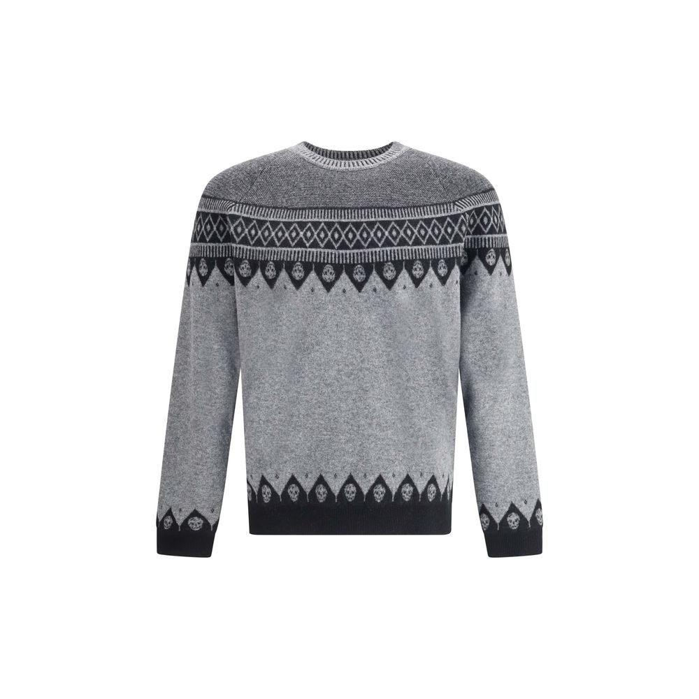 Gray Wool Sweatshirt