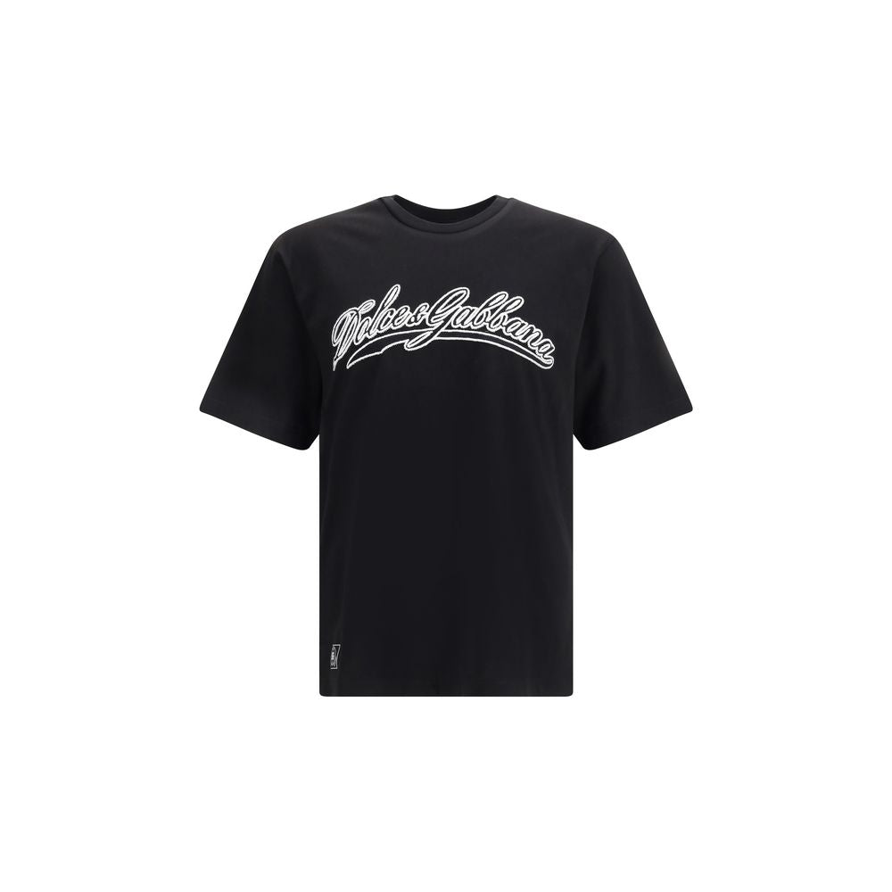 Black Cotton T-Shirt