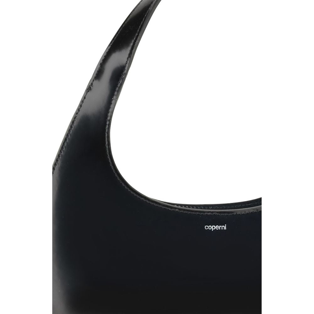 Black Leather Shoulder Bag