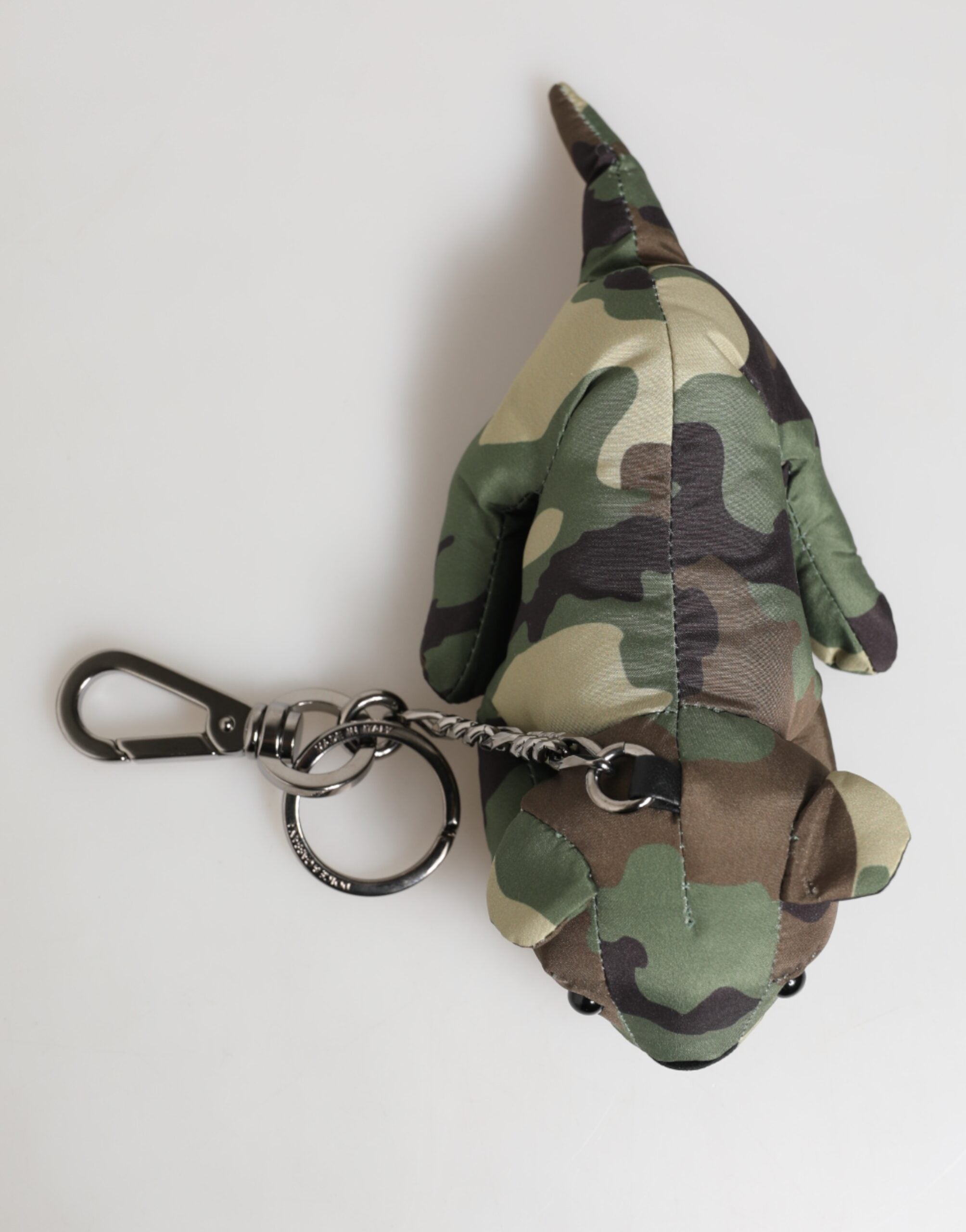 Camouflage Multicolor Animal Silhouette Keychain Keyring